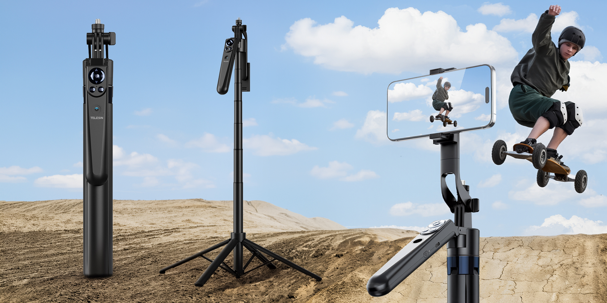 Statyw Telesin P3-MS-03