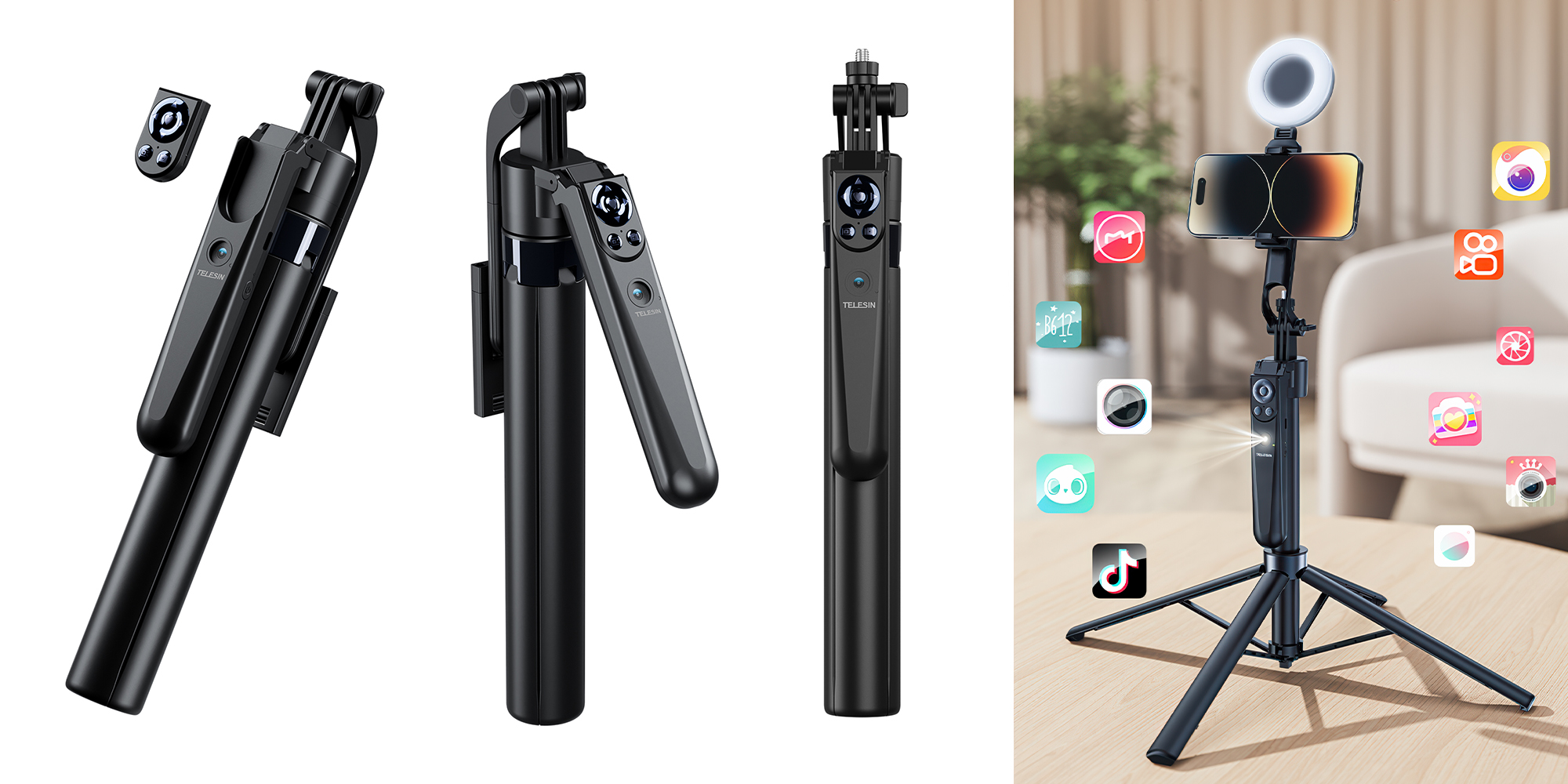 Statyw Telesin P3-MS-03