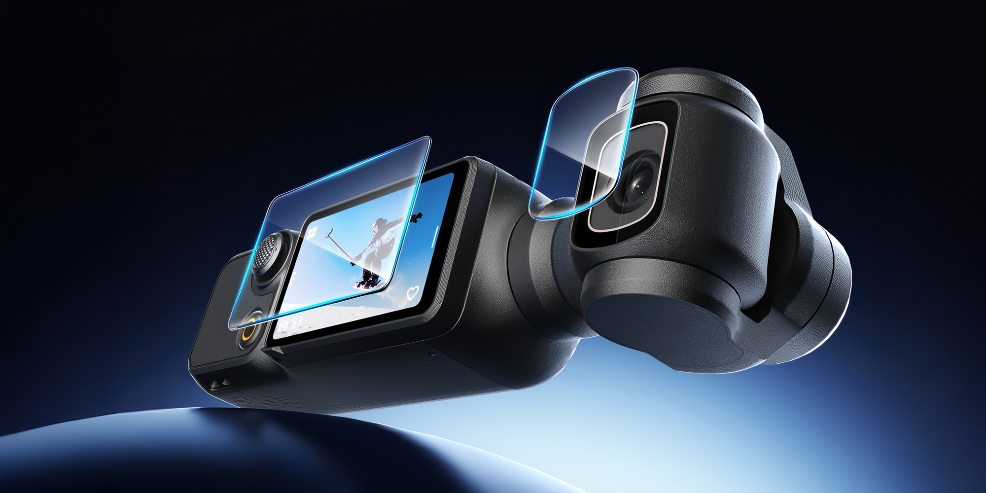 Szkło hartowane antyrefleksyjne Telesin S6-FLM-28-TDJ do kamer DJI Osmo Pocket 3 / 4