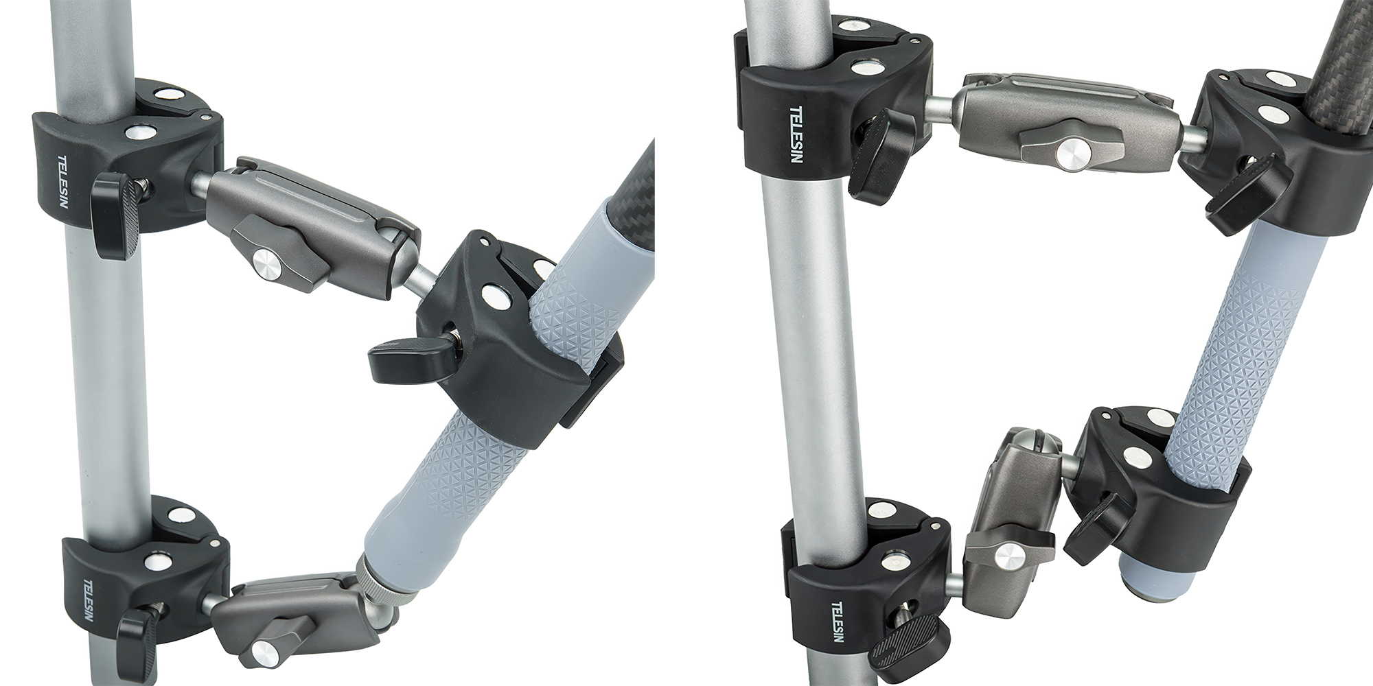 Uchwyt montażowy Telesin GP-HBM-001-D Double Clamp