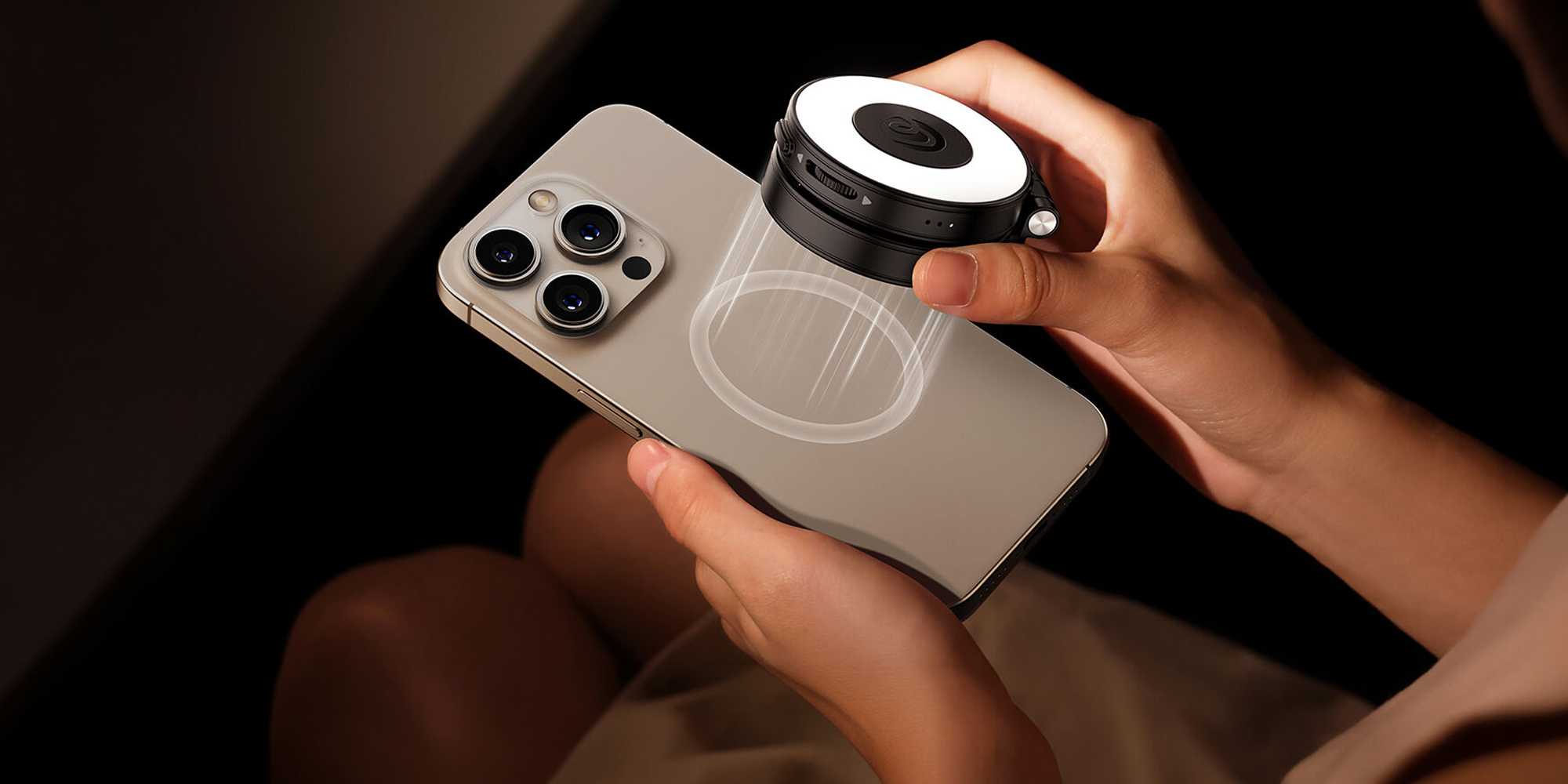 Lampa LED Ulanzi LM23 - WB (2500 K - 8500 K) - czarna