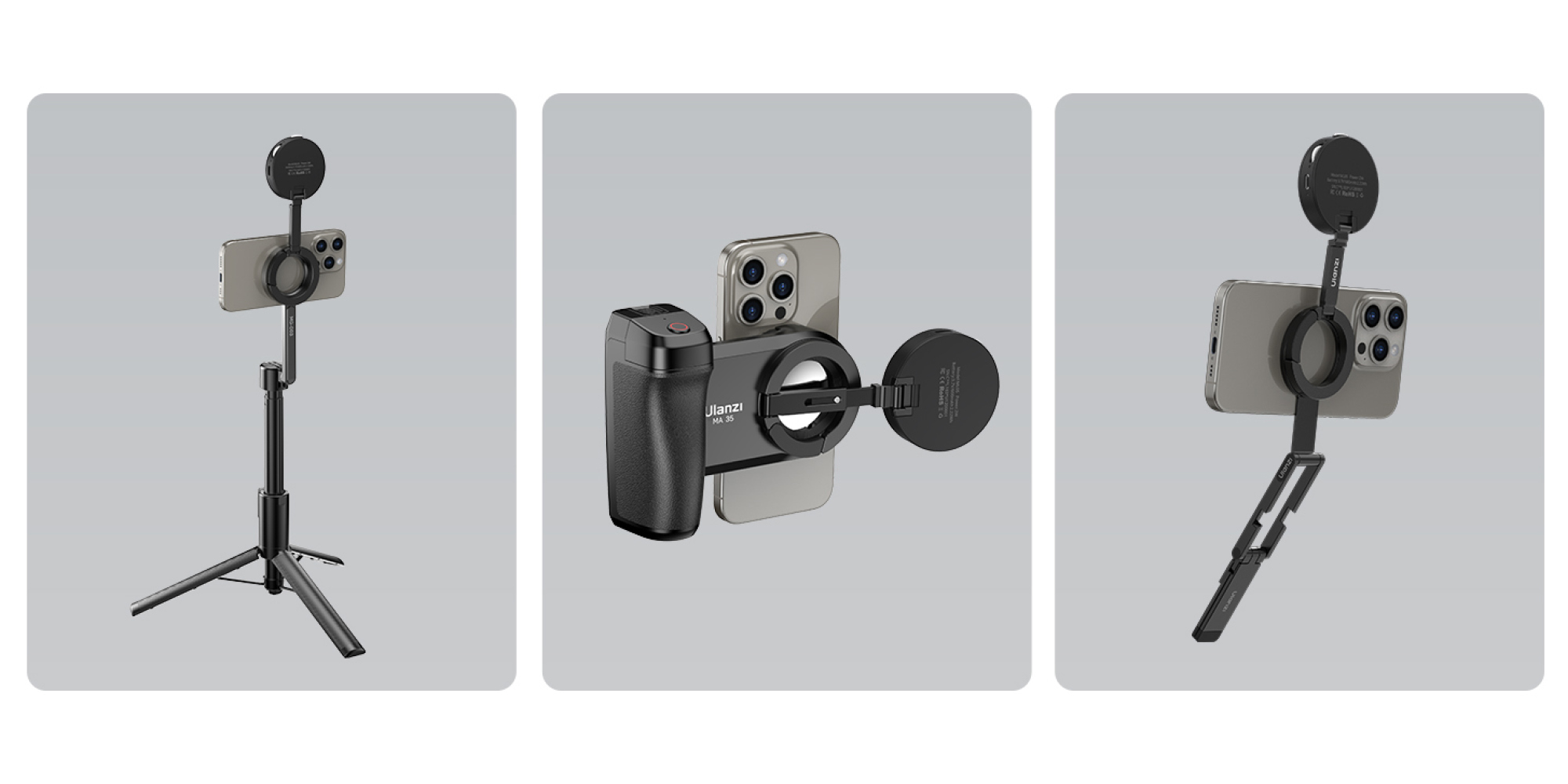 Lampa LED Ulanzi ML05 Magsafe - WB (2500 K - 9000 K), biała