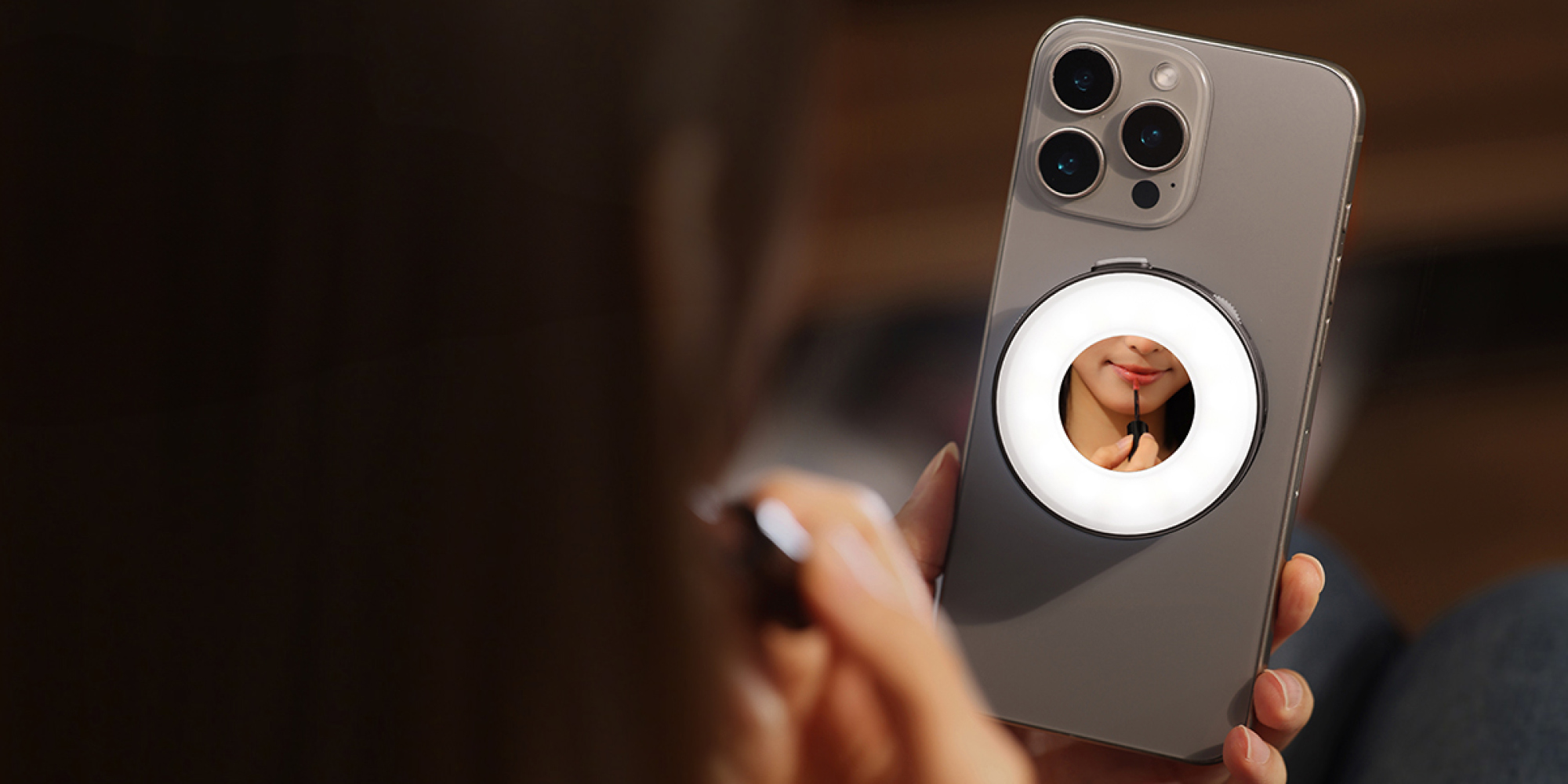 Lampa LED Ulanzi ML05 Magsafe - WB (2500 K - 9000 K), biała