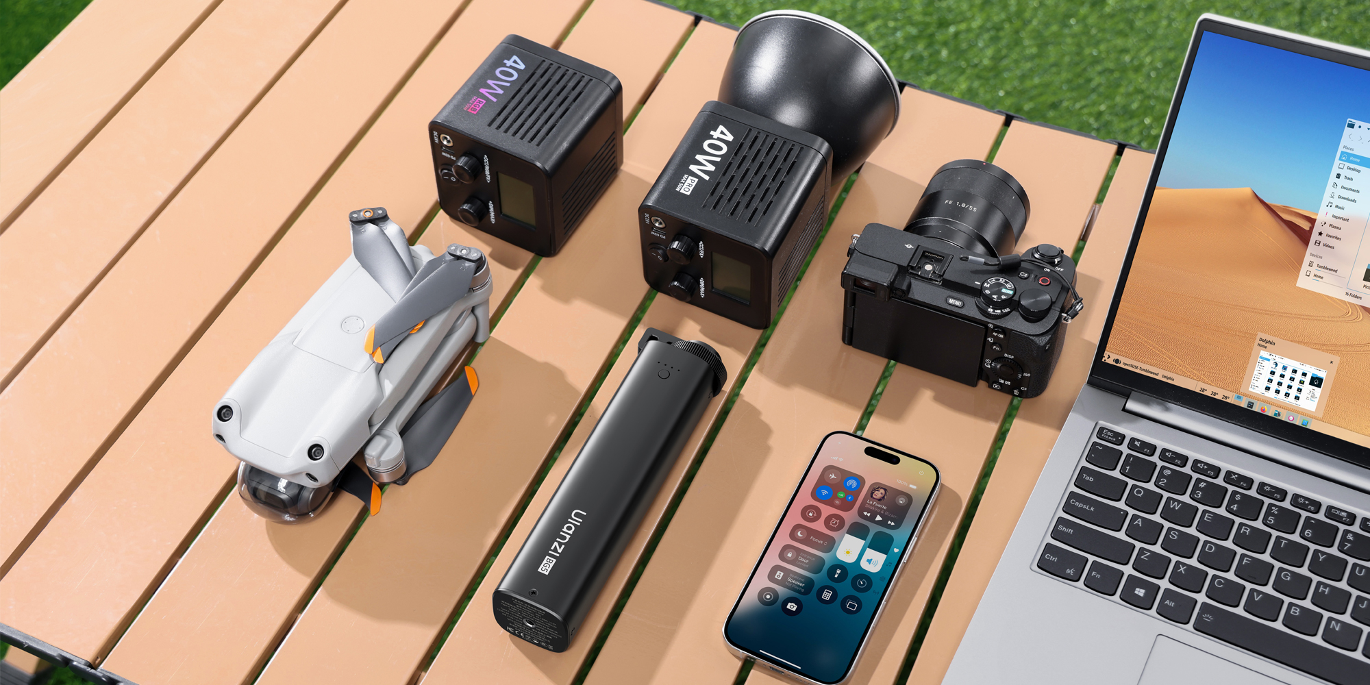 width=100% Power Bank Ulanzi BG5