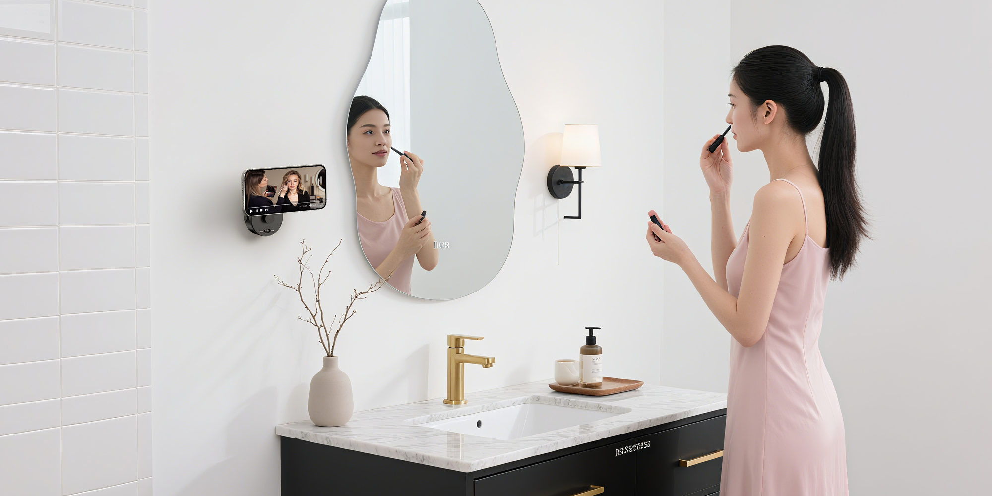 width=100% Przyssawka Ulanzi SK-22 do smartfona