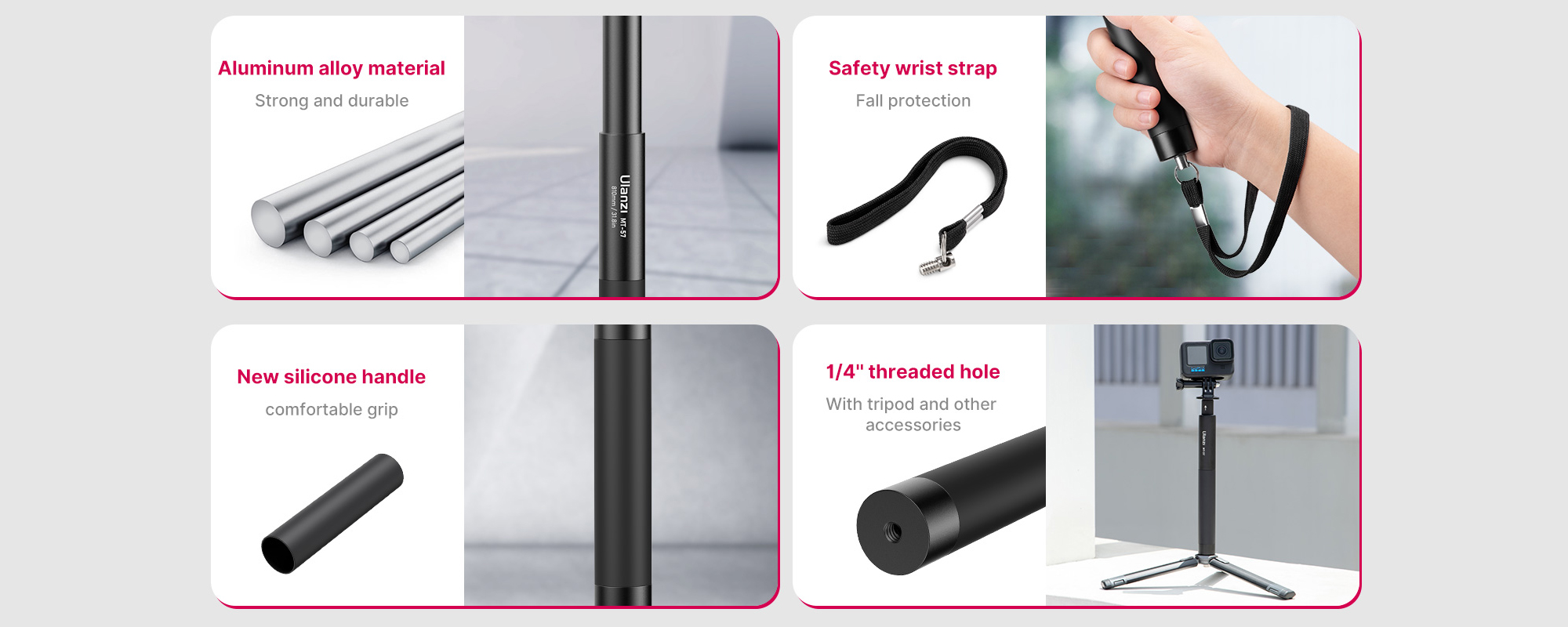 Selfie stick Ulanzi MT-57
