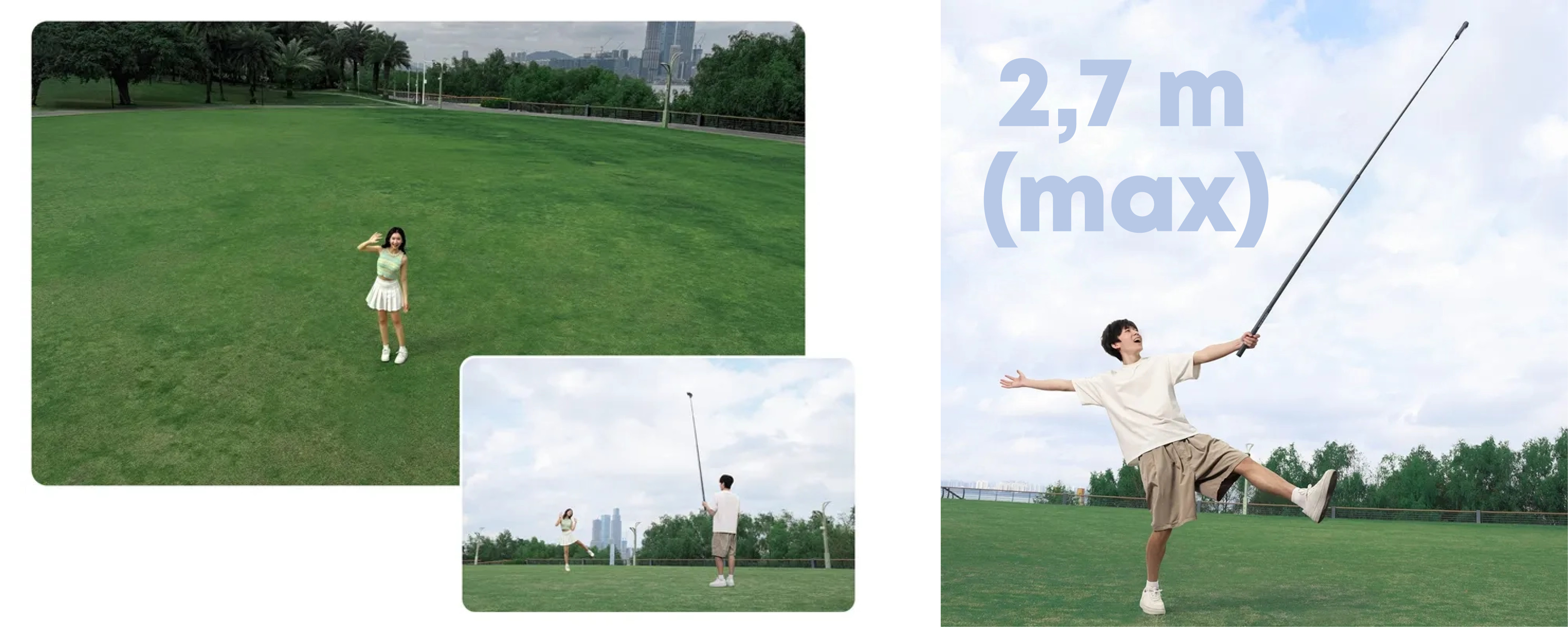 Selfie stick Ulanzi VL02 - 270 cm