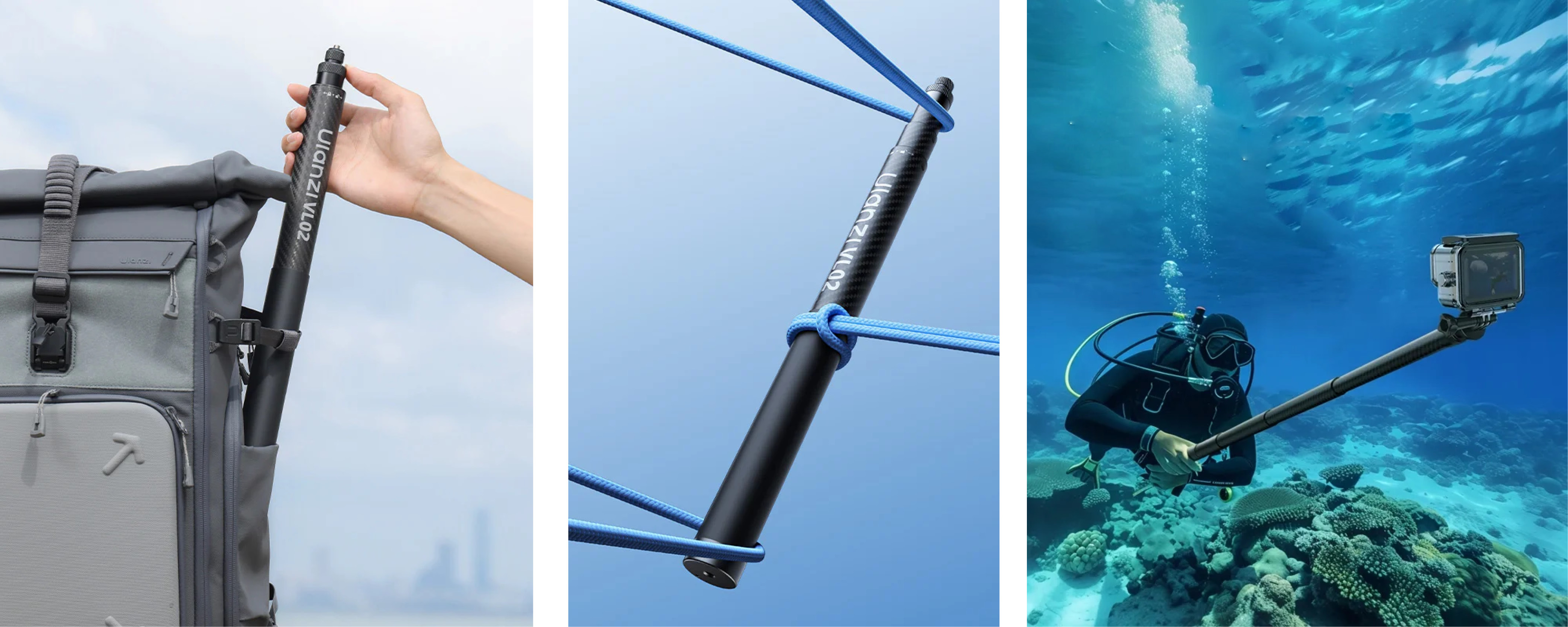 Selfie stick Ulanzi VL02 - 270 cm