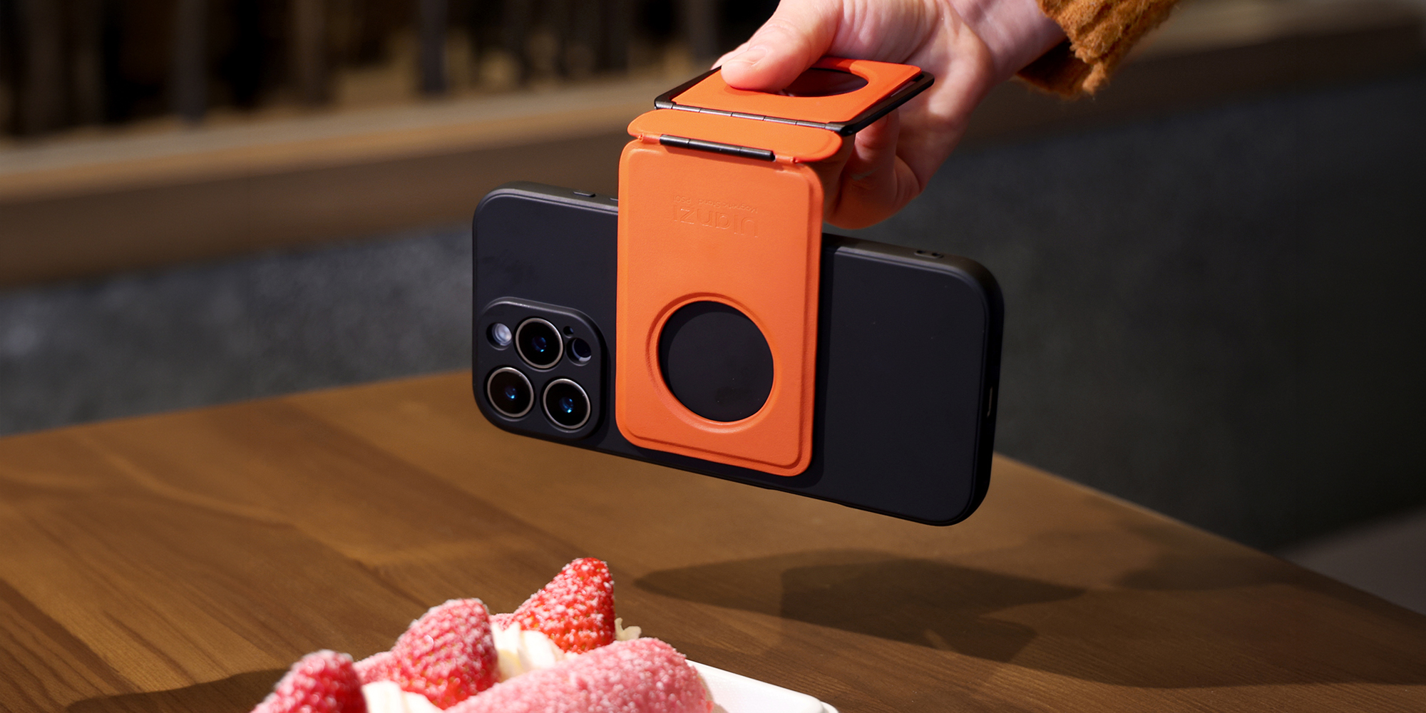 width=100% Statyw Ulanzi PS01 z uchwytem magnetycznym - czarny