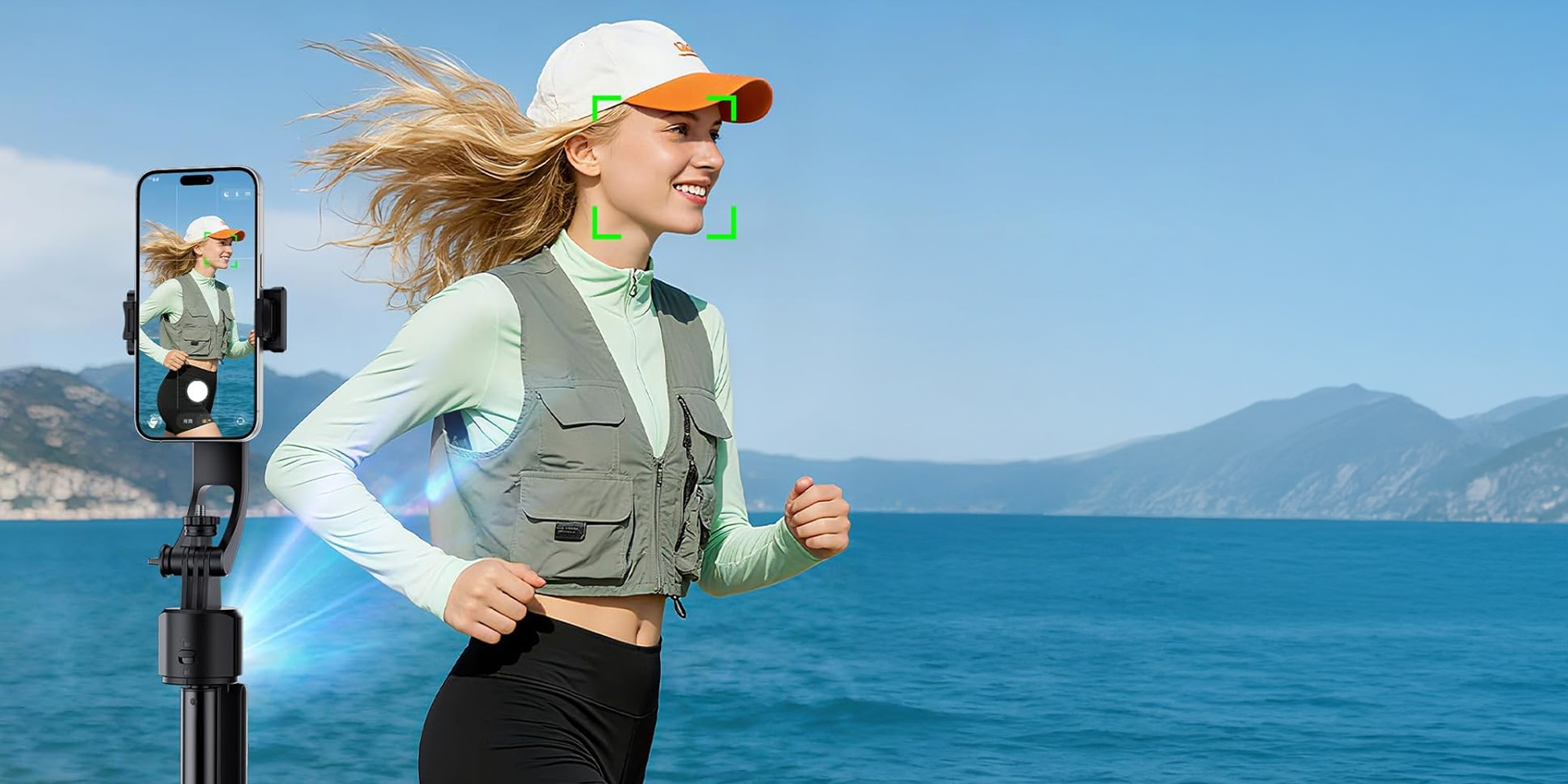 Statyw Ulanzi TT23 z funkcją trackingu do smartfona