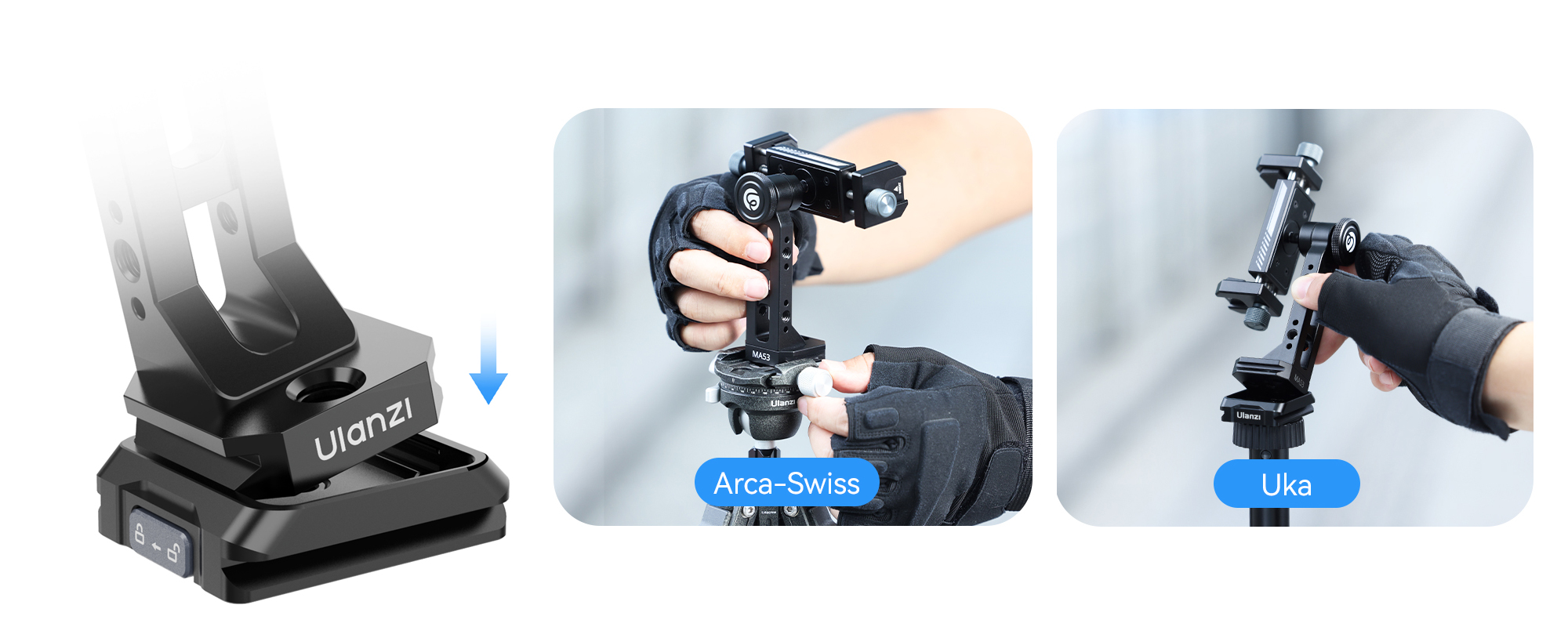 Uchwyt do smartfona Ulanzi MA53 Arca-Swiss