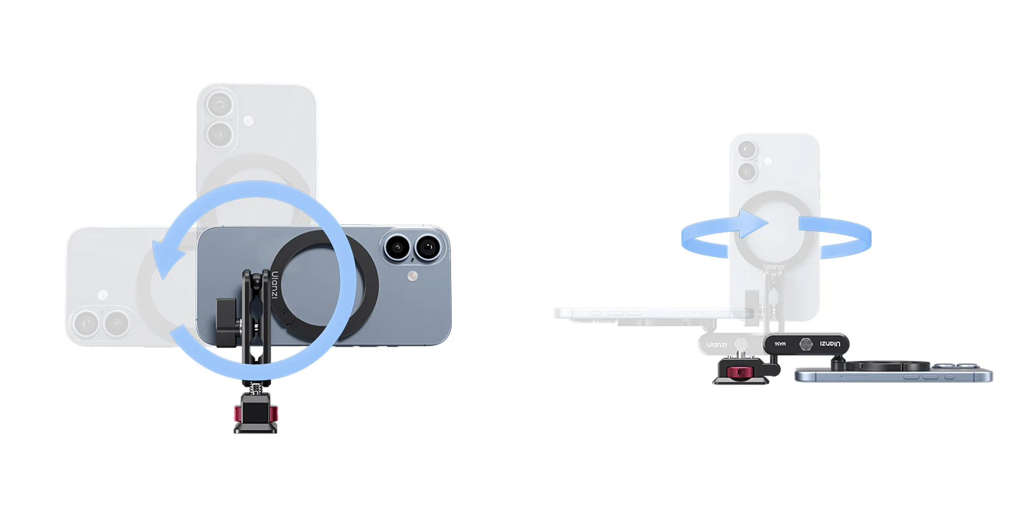 Uchwyt magnetyczny do smartfona Ulanzi MA56 z ramieniem przegubowym