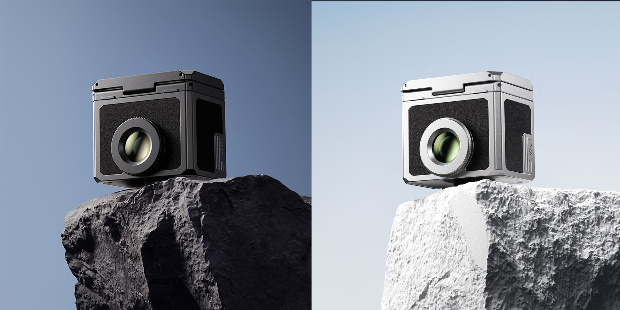 width=100% Wizjer Ulanzi VF01 - srebrny