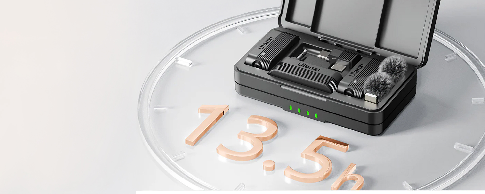Zestaw do bezprzewodowej transmisji dźwięku Ulanzi A100 - USB-C