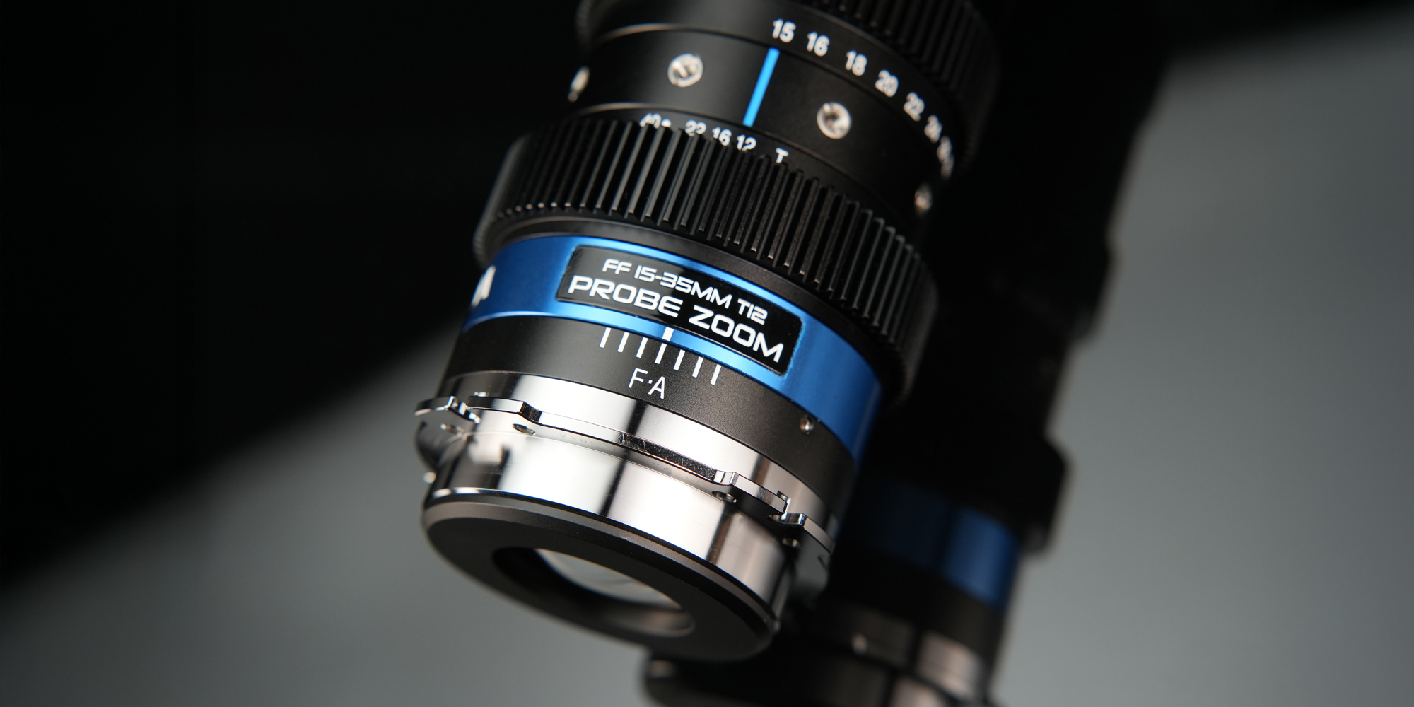 width=100% Obiektyw Laowa Probe Zoom 15-35 mm T12 z elementem optycznym 90 stopni do Arri PL