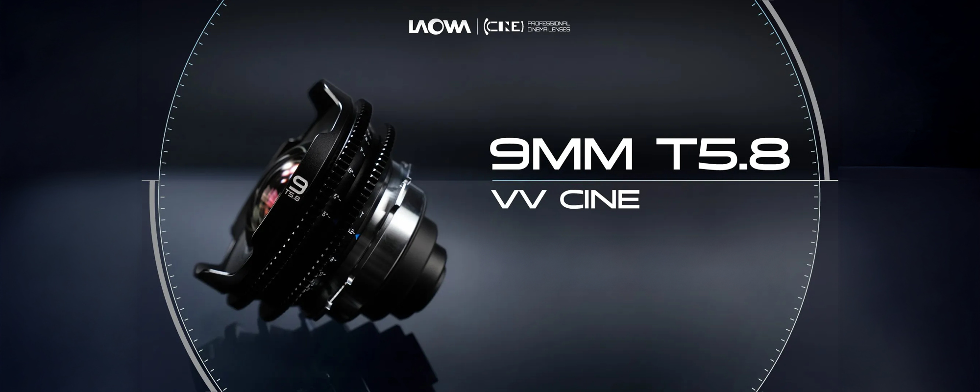 width=100% Obiektyw Laowa VV 9 mm T5,8 Cine - Arri PL zdjęcie produktowe