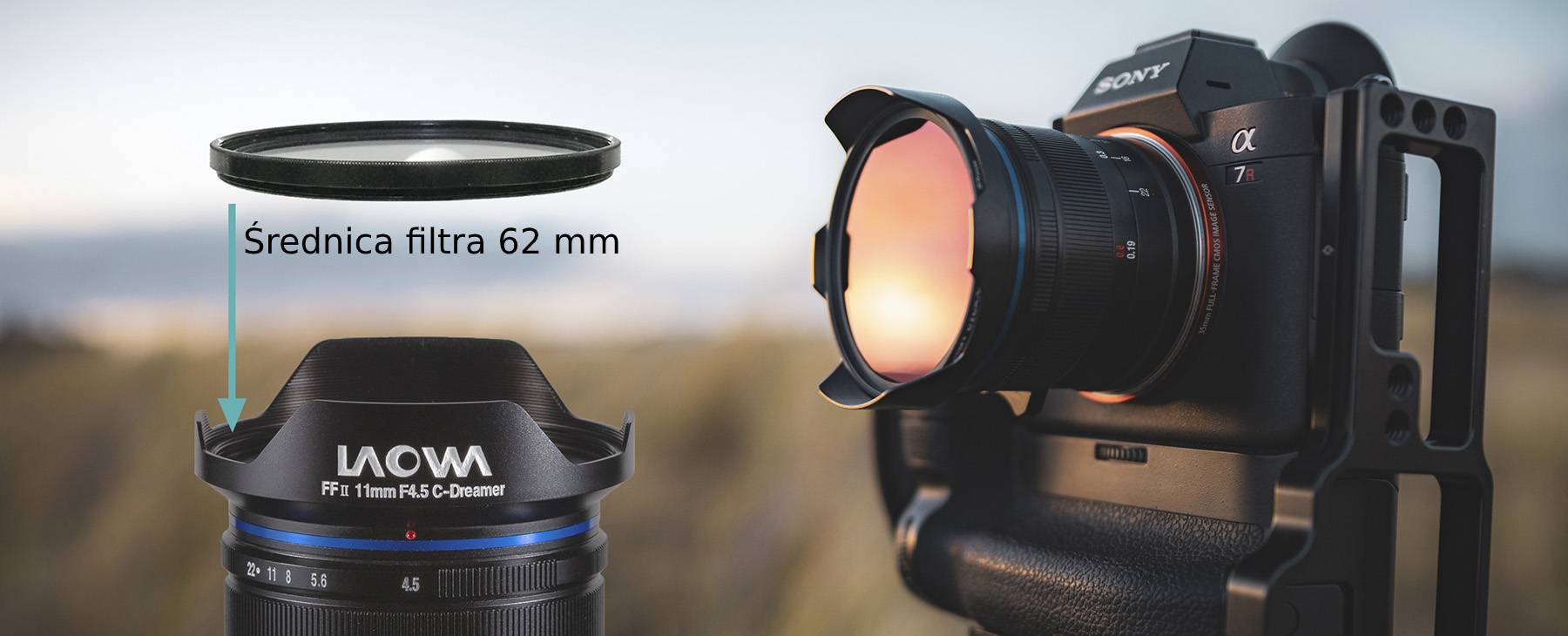 Venus Optics Laowa 11 mm f/4.5 FF RL lens for Leica M - black