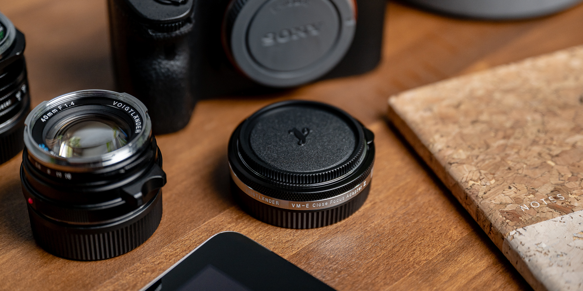 Adapter bagnetowy Voigtlander Close Focus II Leica M / Sony E