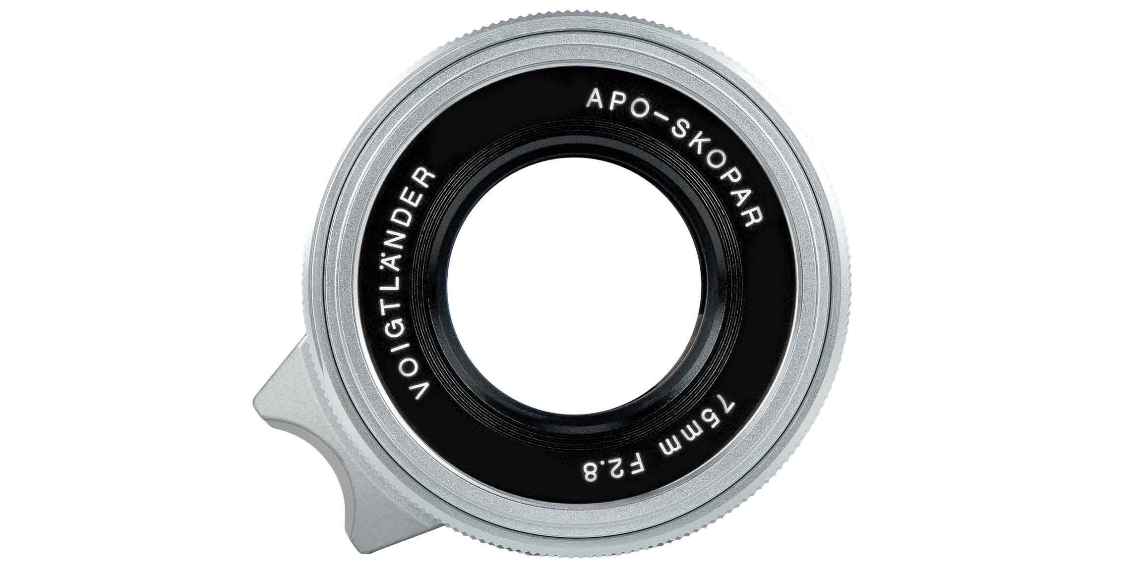 Obiektyw Voigtlander APO Skopar 75 mm f/2,8 do Leica M - srebrny - teleobiektyw