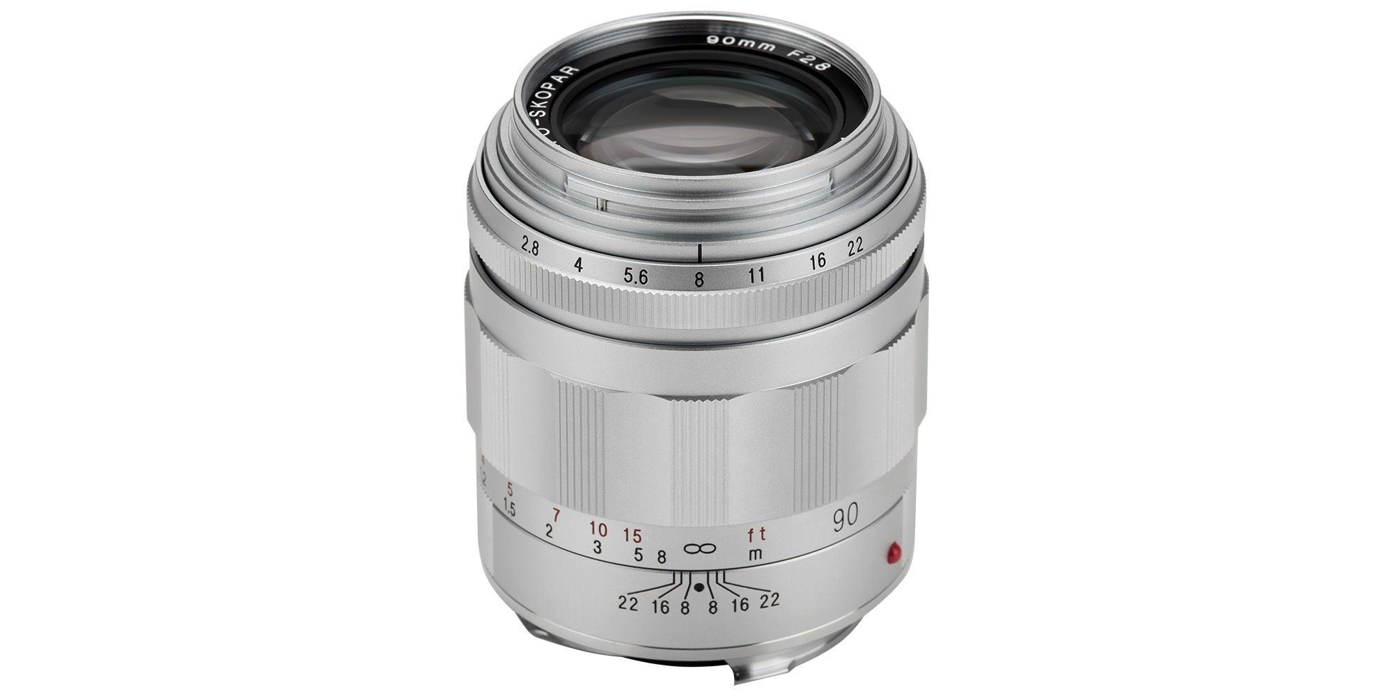 Voigtlander APO Skopar 90 mm f/2.8 für Leica M - silber - Teleobjektiv
