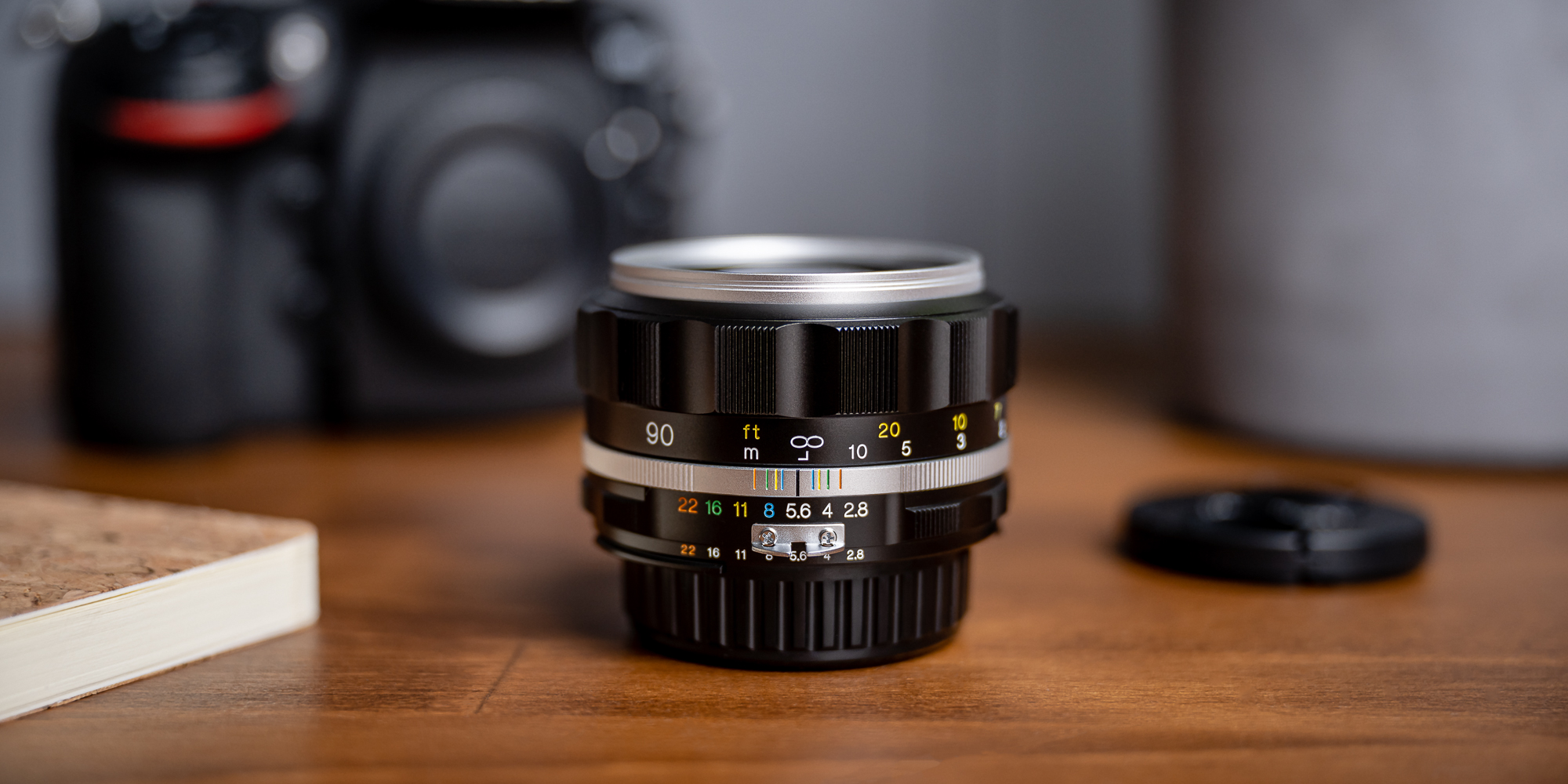 Voigtlander APO Skopar SL IIs 90mm f/2.8 lens for Nikon F - silver
