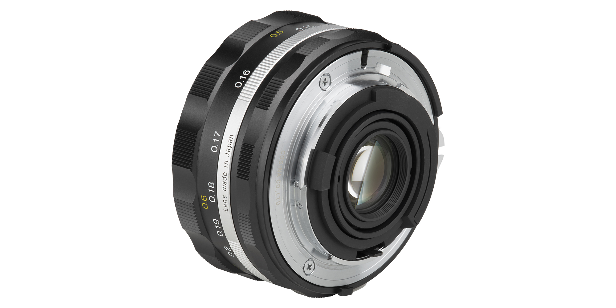 Voigtlander Color Skopar SL IIs 28mm f/2.8 lens for Nikon F - Black - Nikon F bayonet