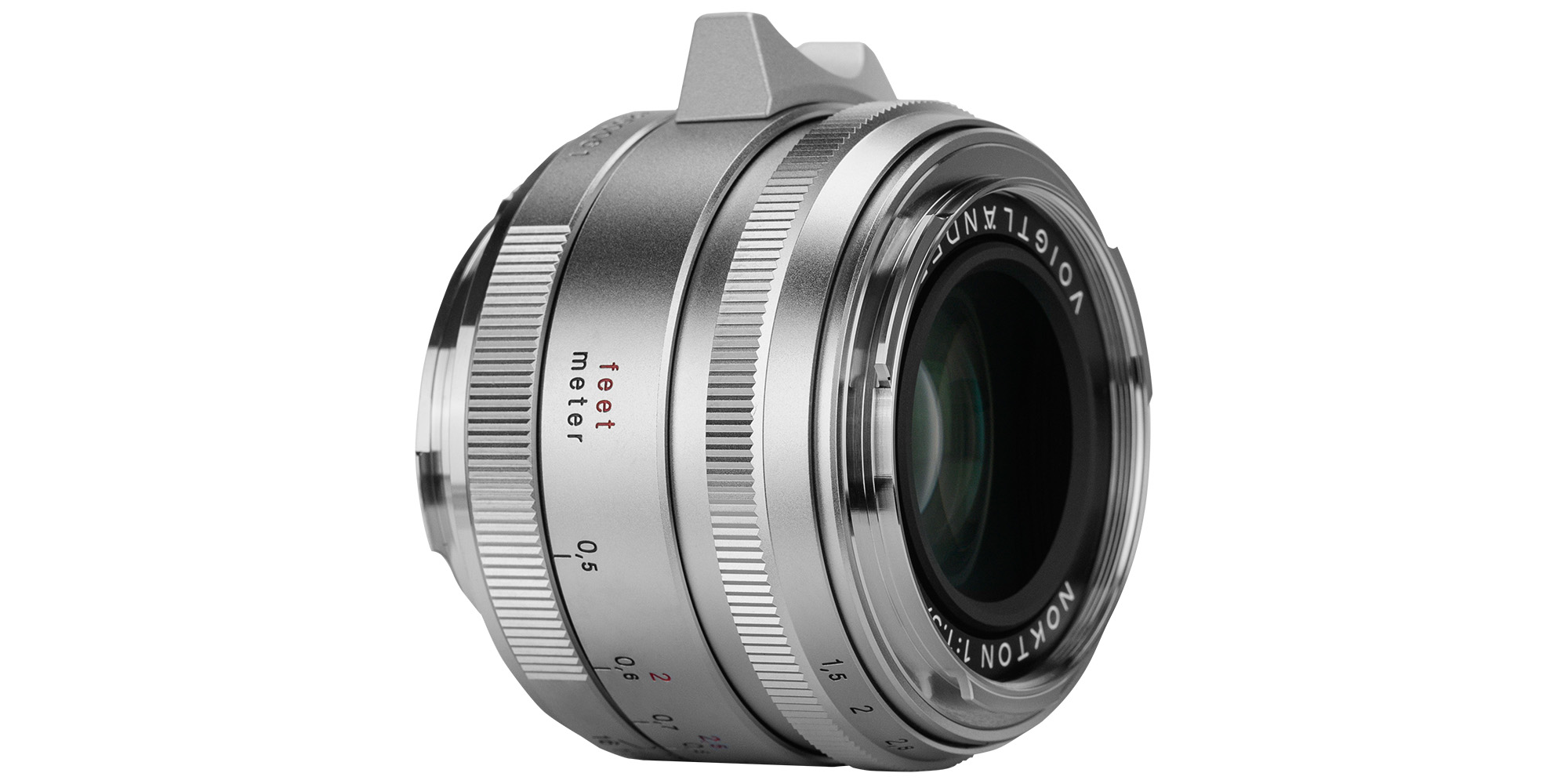 Voigtlander Nokton II Vintage Line 35 mm f_1.5 lens for Leica M - silver - 35 mm - full frame classic