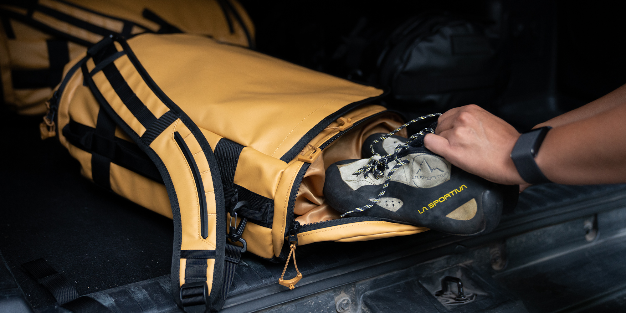 Torba Wandrd Carryall Duffel 30 l - pomarańczowa