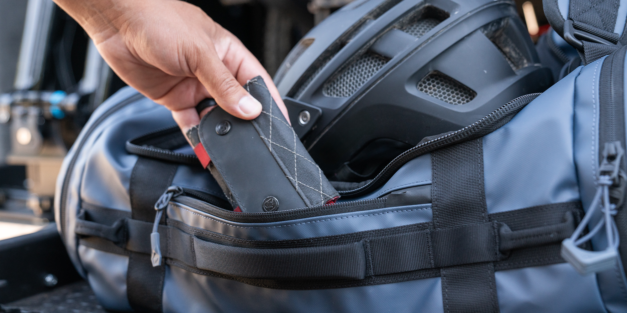 width=100% Torba Wandrd Carryall Duffel 40 l - zielona