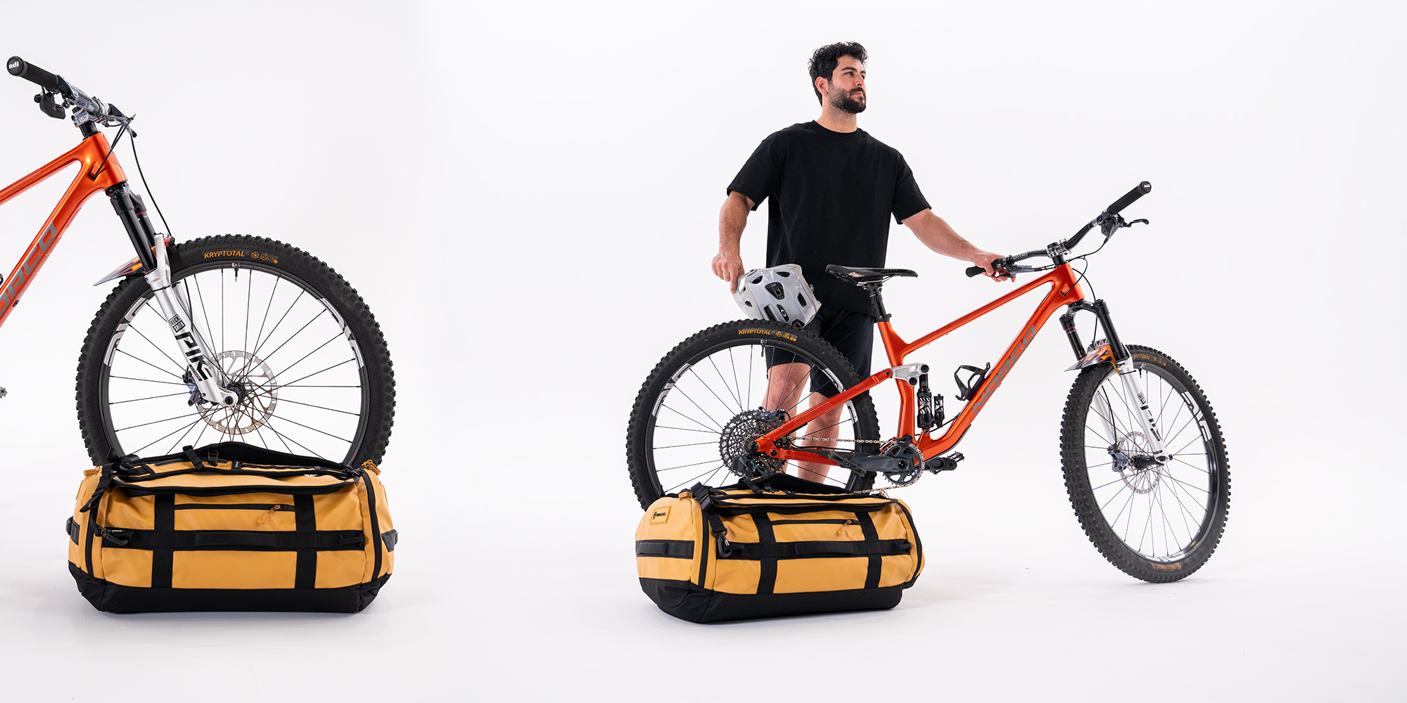 width=100% Torba Wandrd Carryall Duffel 60 l - fioletowa