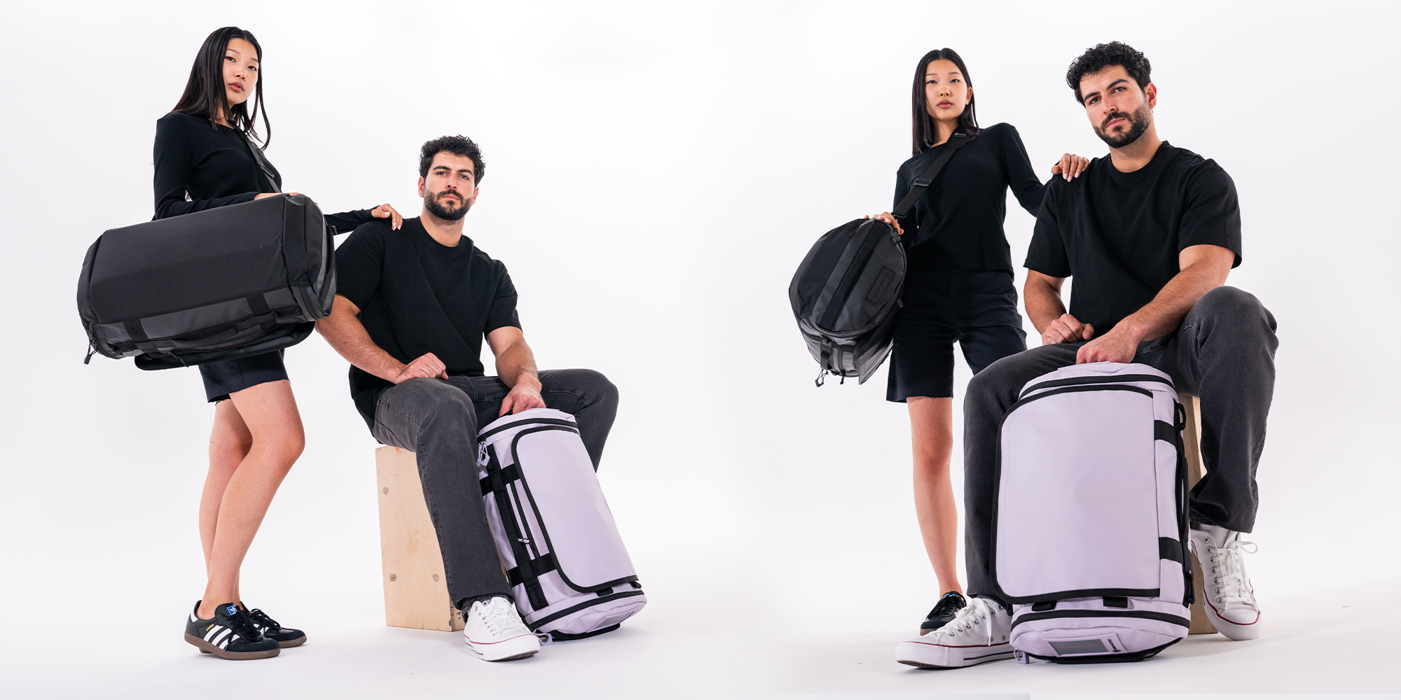 width=100% Torba Wandrd Carryall Duffel 60 l - pomarańczowa