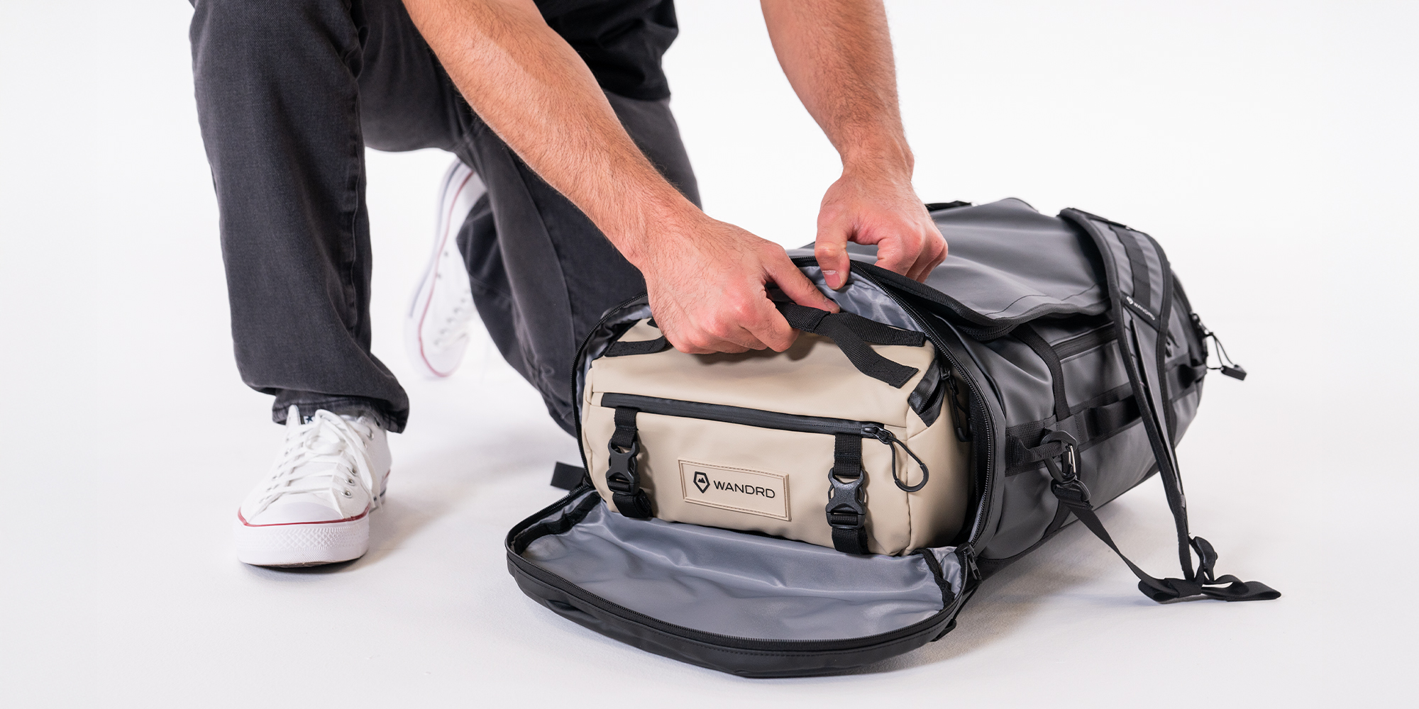 Torba Wandrd Carryall Duffel 60 l - zielona