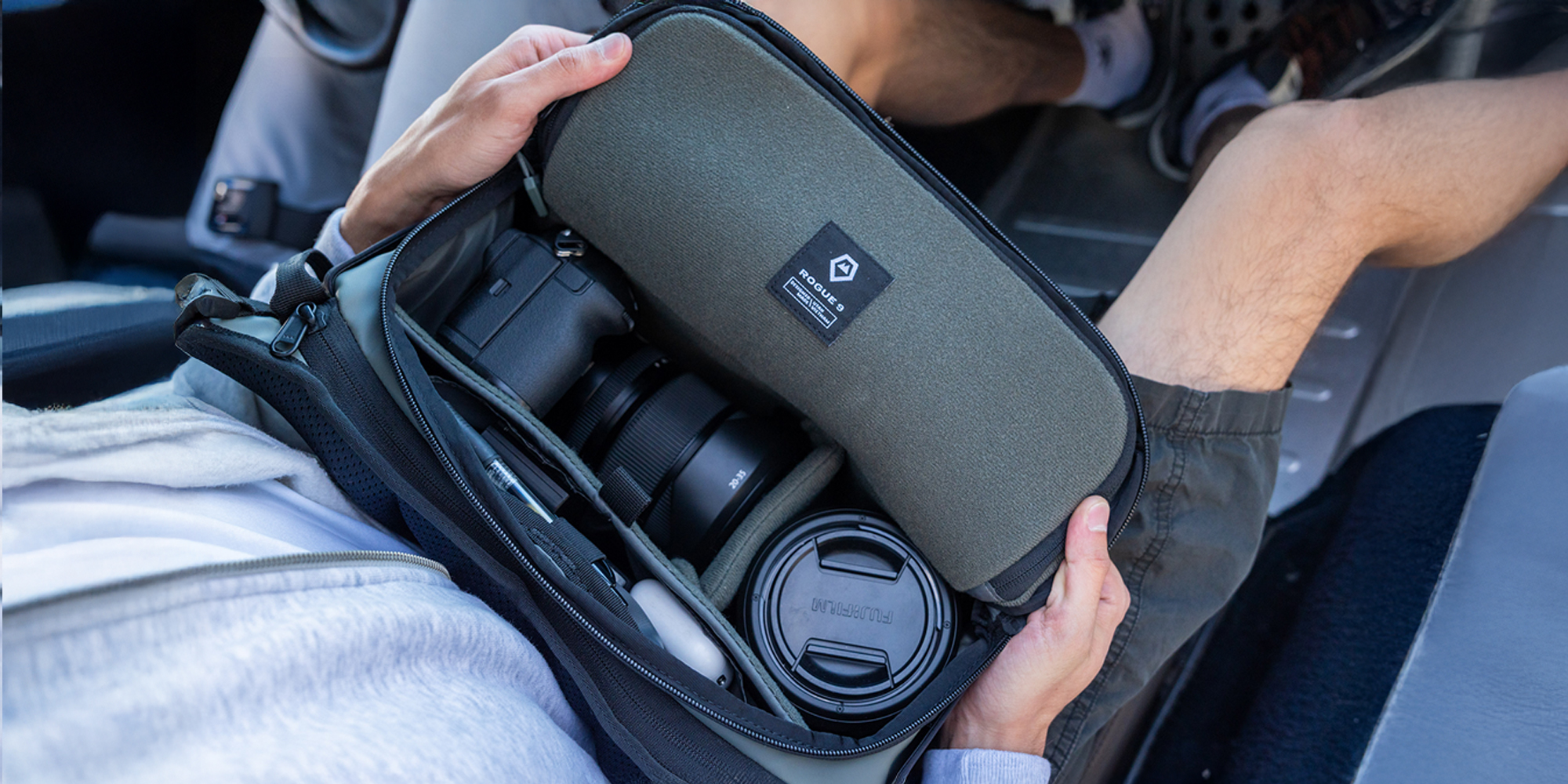 width=100% Torba fotograficzna Wandrd Rogue Sling 9 l v2 - brązowa