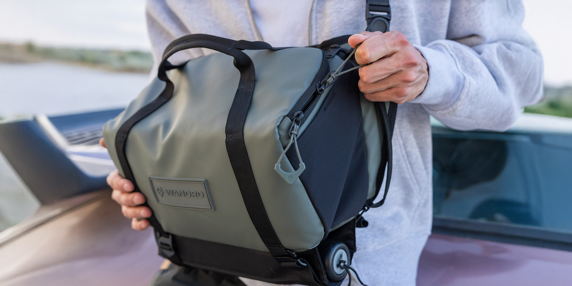 width=100% Torba fotograficzna Wandrd Rogue Sling 9 l v2 - pomarańczowa