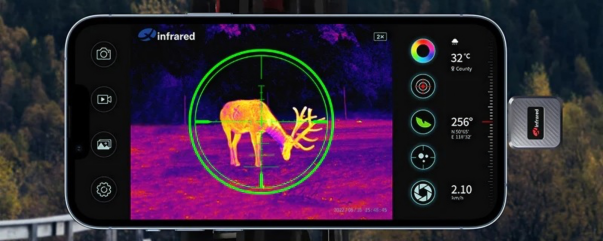 Kamera termowizyjna do smartfona Xinfrared XH09 - Lightning