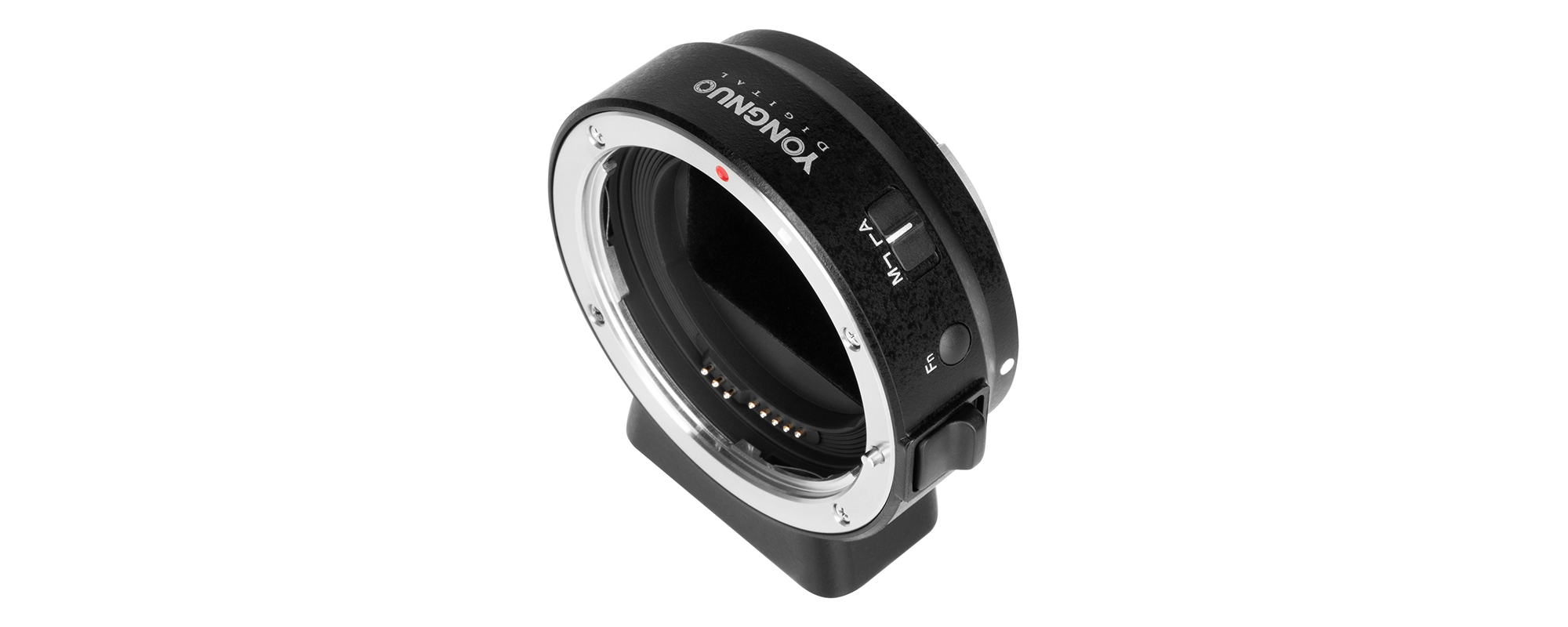 Adapter bagnetowy Yongnuo EF-E II - Canon EF / Sony E - przyciski adaptera