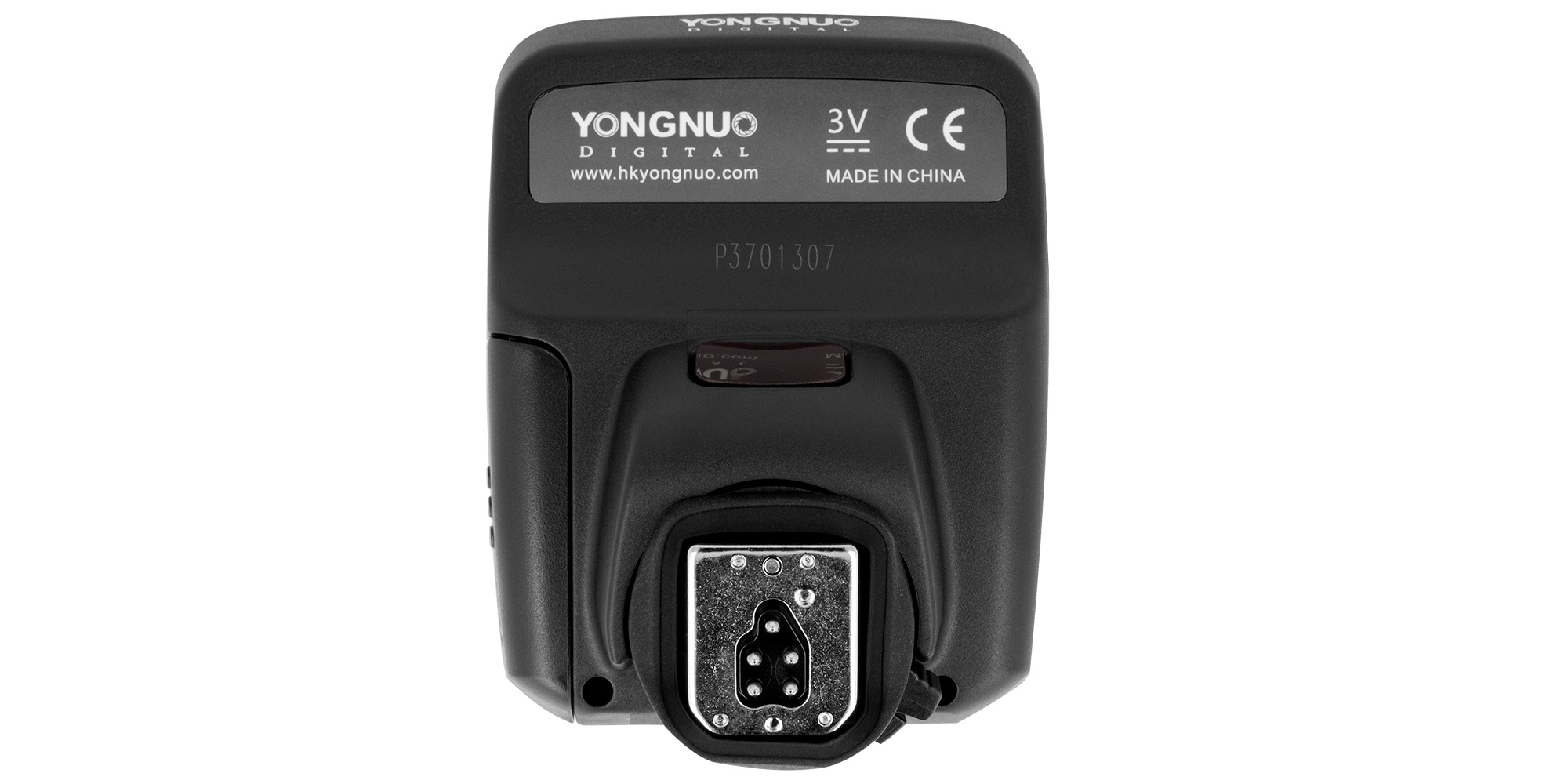 Kontroler radiowy Yongnuo YN-E3-RT II do Canon - Uniwersalny sposób zasilania