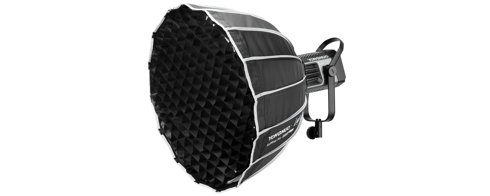 Lampa LED Yongnuo LUX160 - WB (3200 K - 5600 K) + softbox + grid