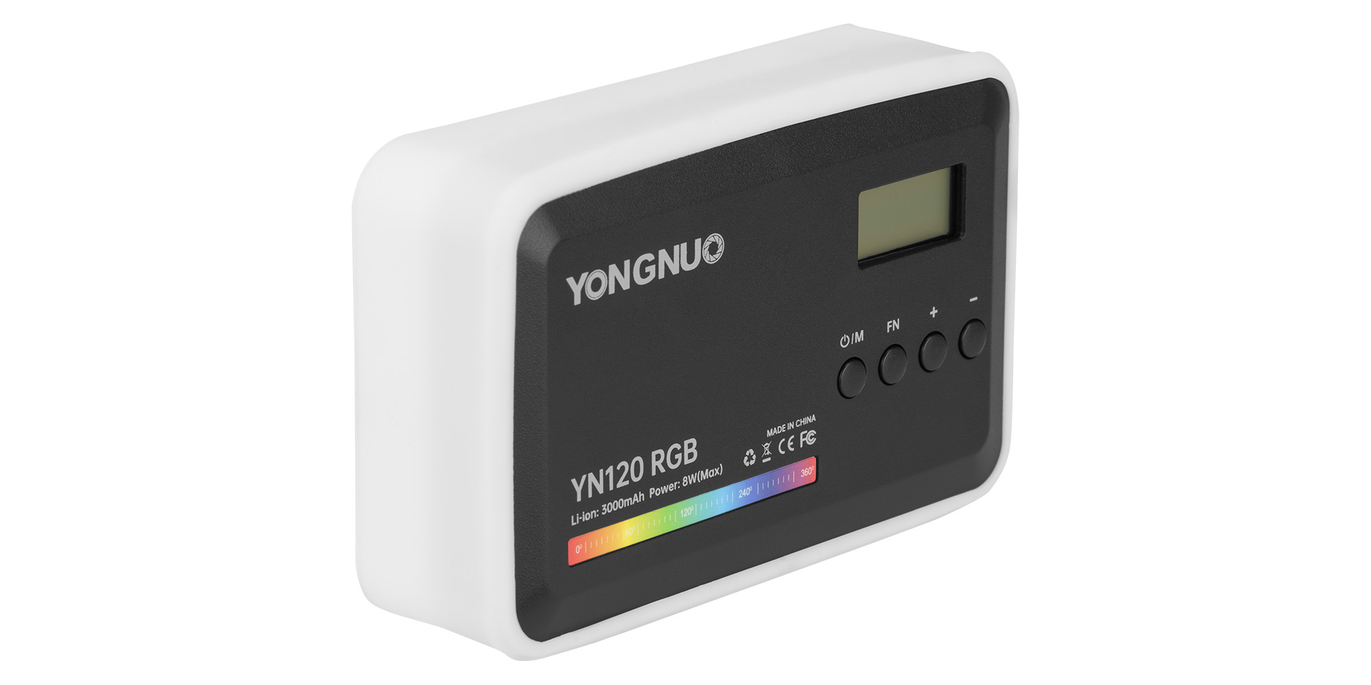 Lampa LED Yongnuo YN120 - RGB, WB (2500 K - 9900 K) - Długi czas działania