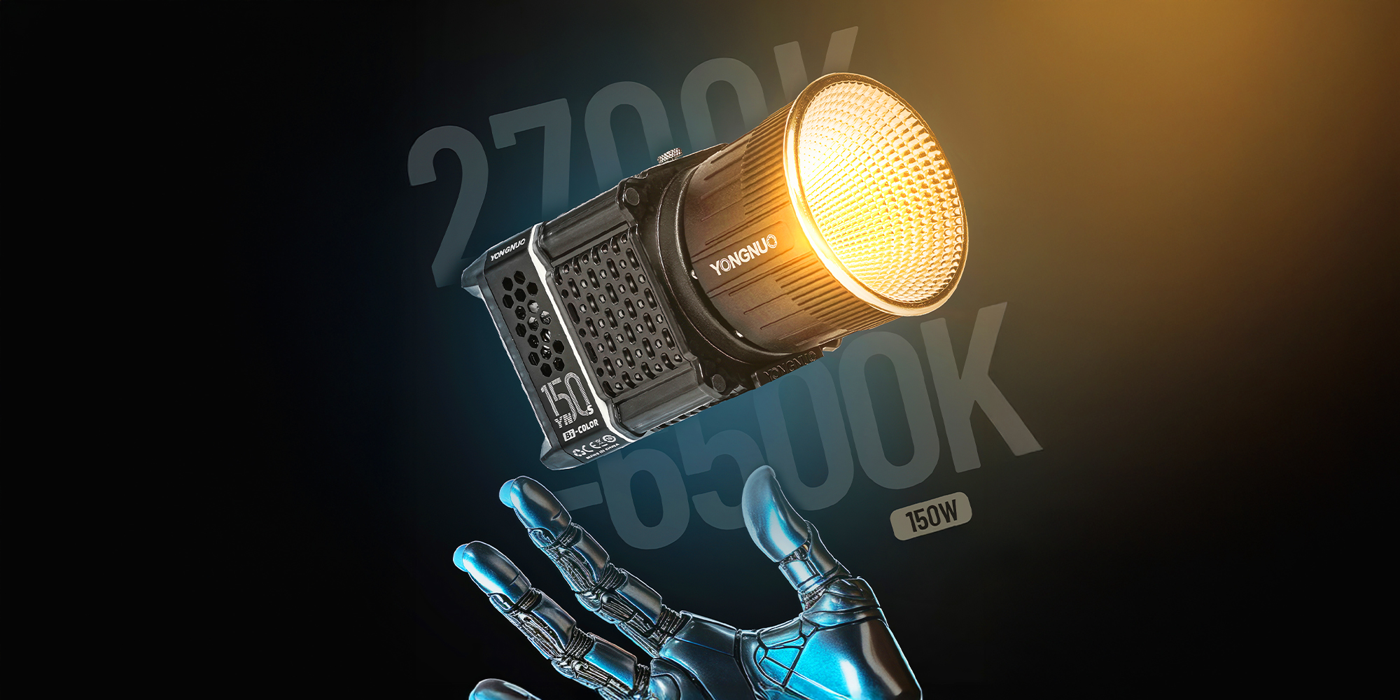 Lampa LED Yongnuo YN150S-Bi - WB (2700 K - 6500 K)