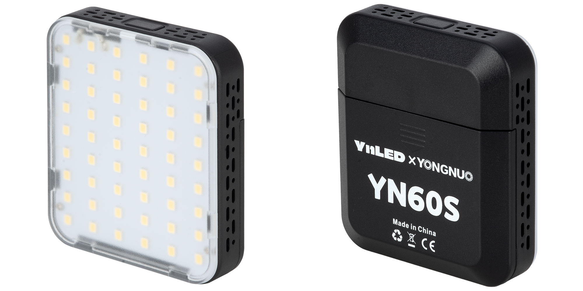 Lampa LED Yongnuo YN60S - WB (5600 K), czarna - Źródło światła, które mieści się w kieszeni