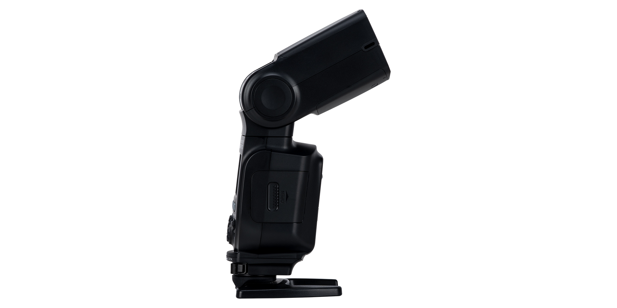 Lampa błyskowa Yongnuo YN968EX-RT III do Canon widziana z boku