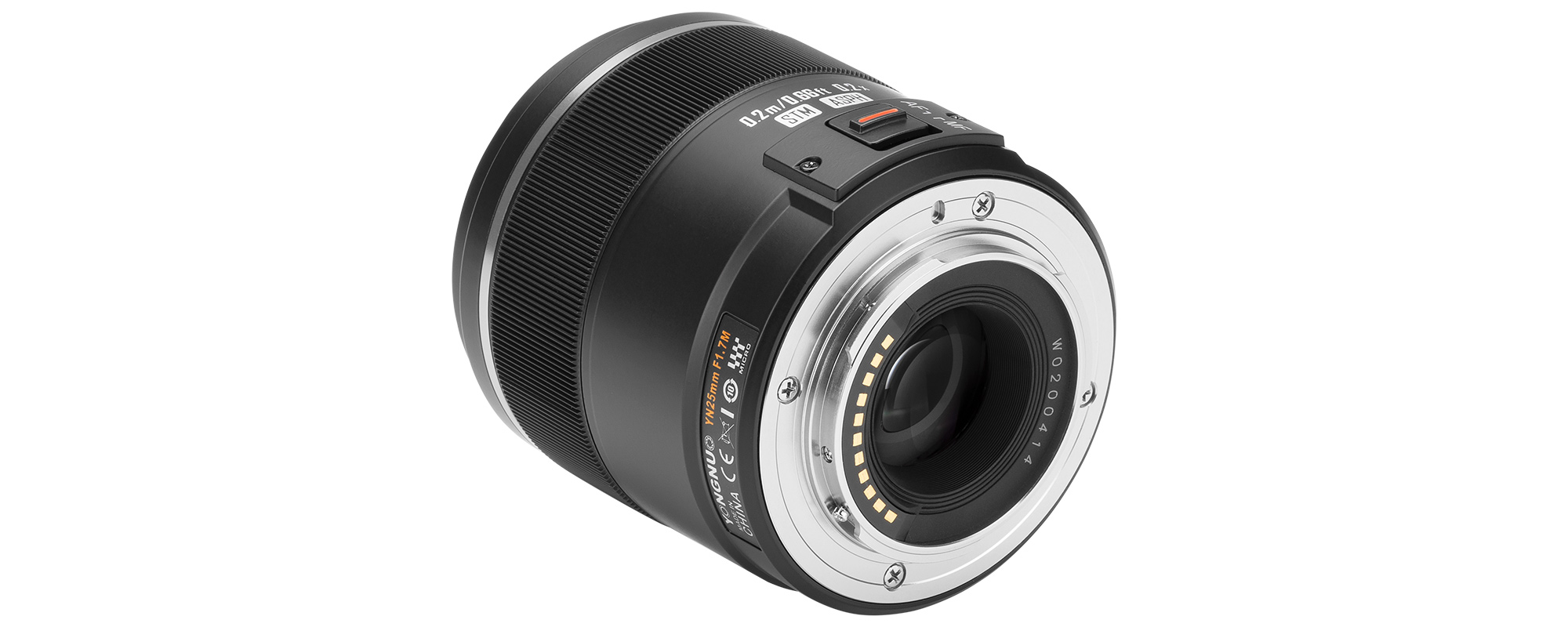 Yongnuo YN 25mm f/1.7 M lens for Micro 4/3 - MFT mount