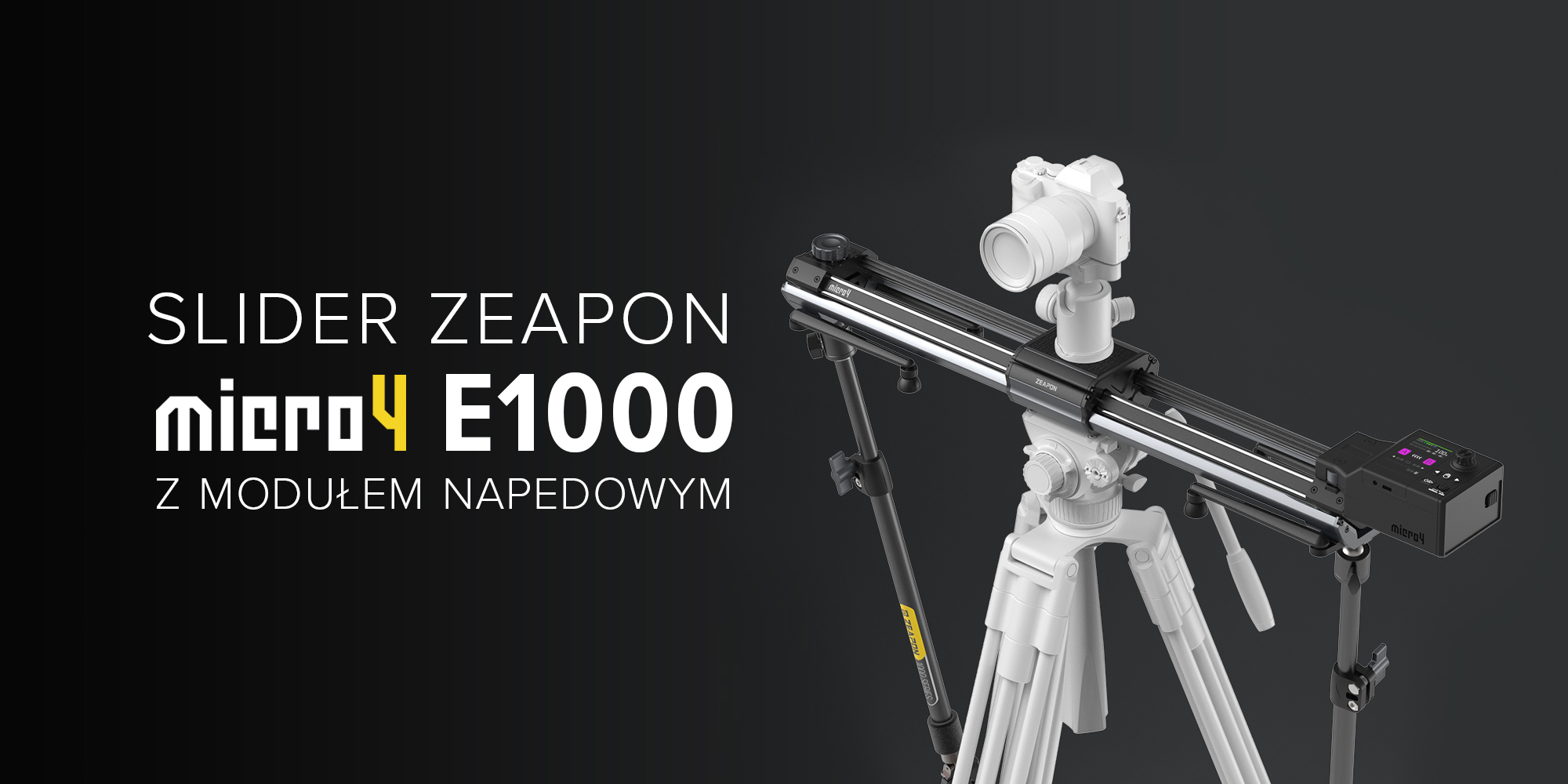 Slider Zeapon Micro 4 E1000 z modułem napędowym