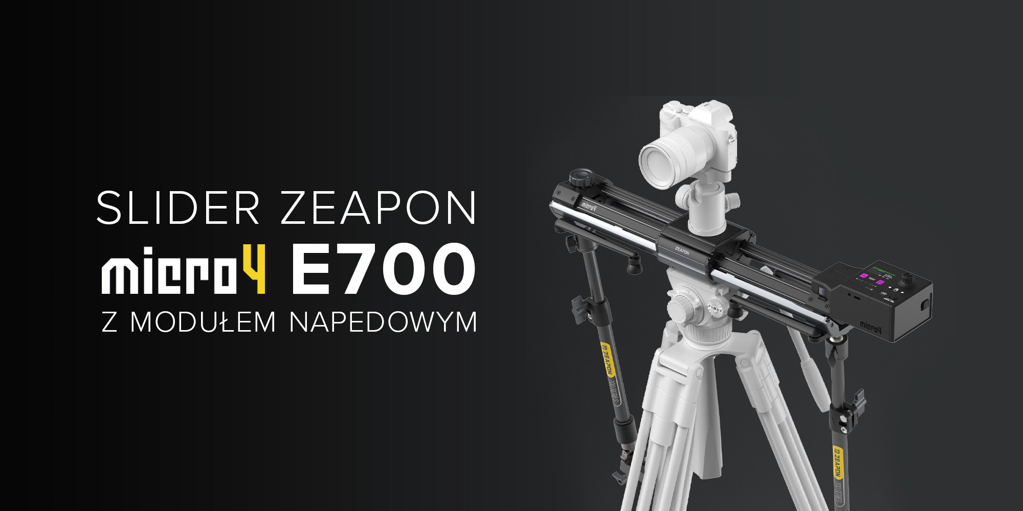 Slider Zeapon Micro 4 E700 z modułem napędowym