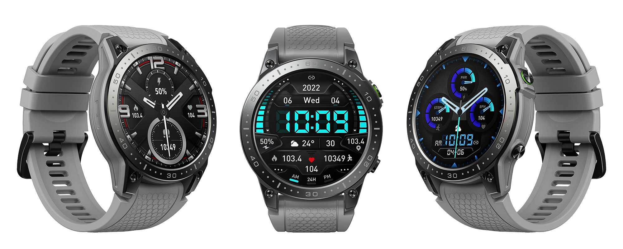 Smartwatch Zeblaze Ares 3 Pro - szary