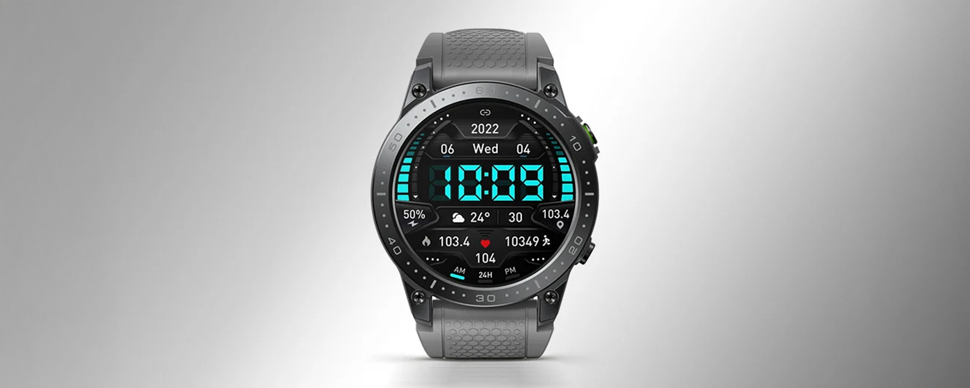 Smartwatch Zeblaze Ares 3 Pro - szary