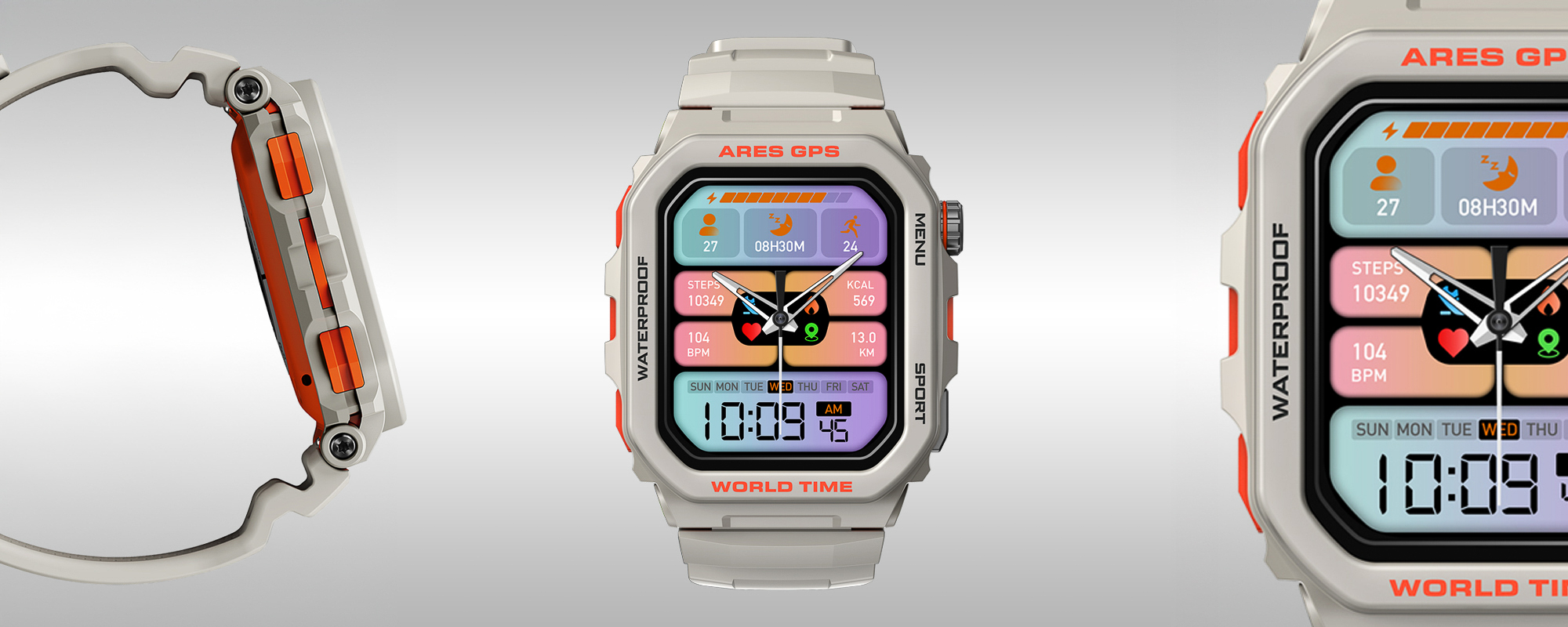 Smartwatch Zeblaze Ares GPS - biały