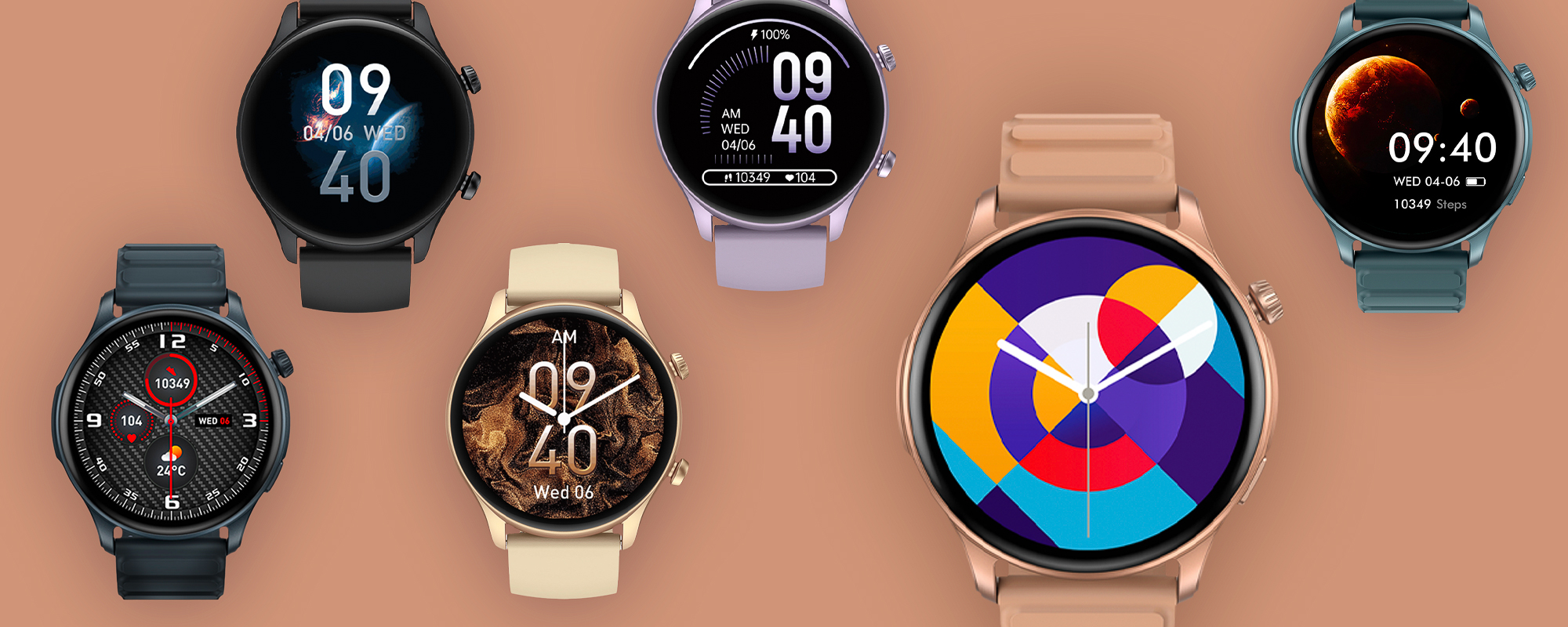 Smartwatch Zeblaze Btalk 3 Pro - różowy