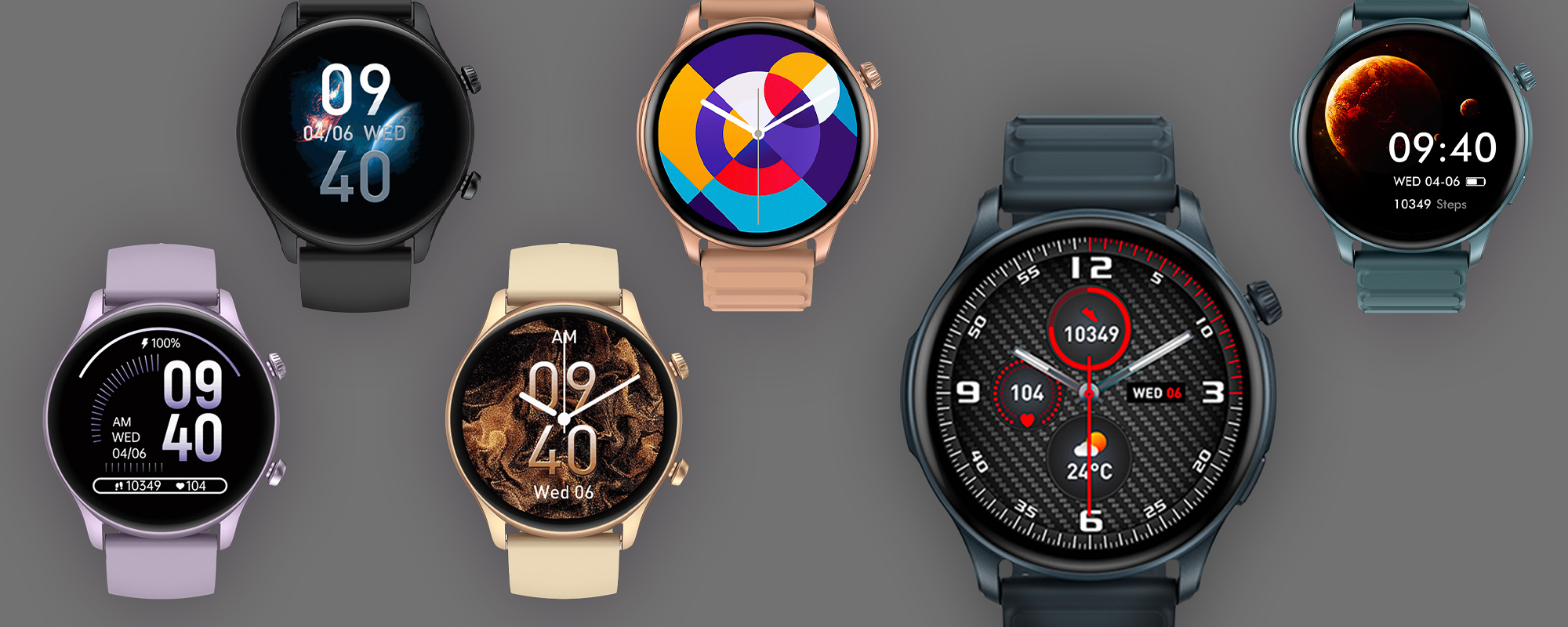 Smartwatch Zeblaze Btalk 3 Pro - szary